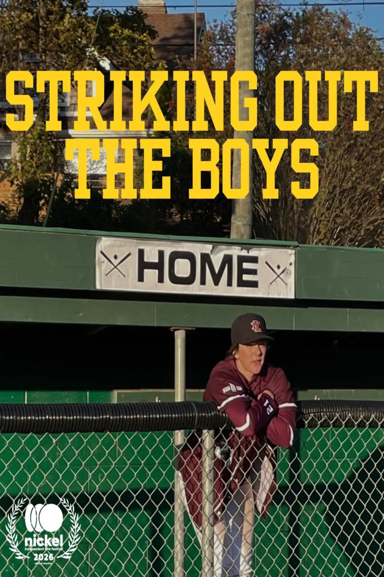 Plakat filmowy "Striking Out the Boys"