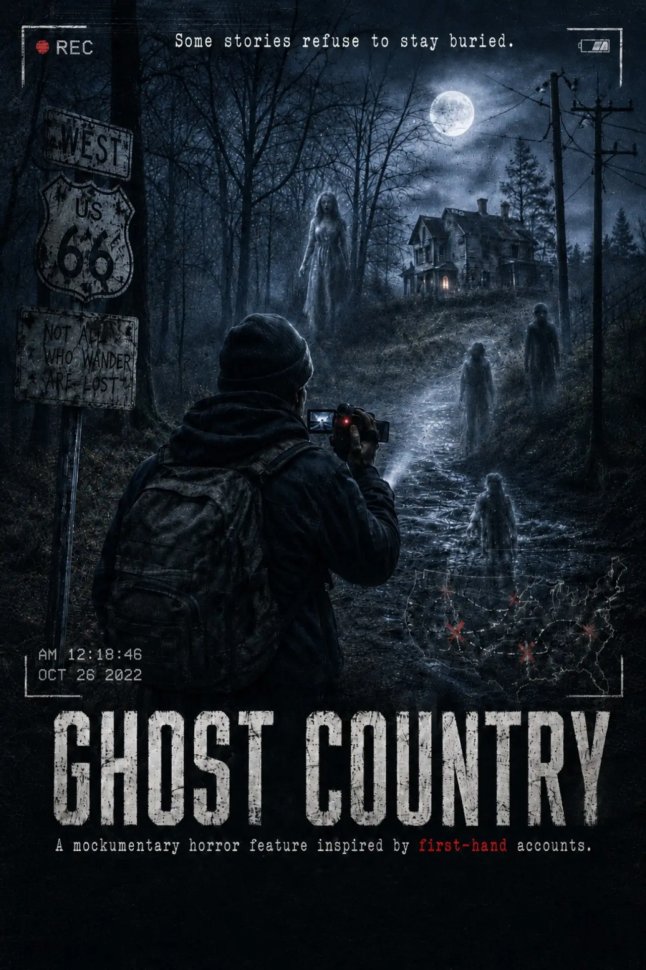 Plakat filmowy "Ghost Country"