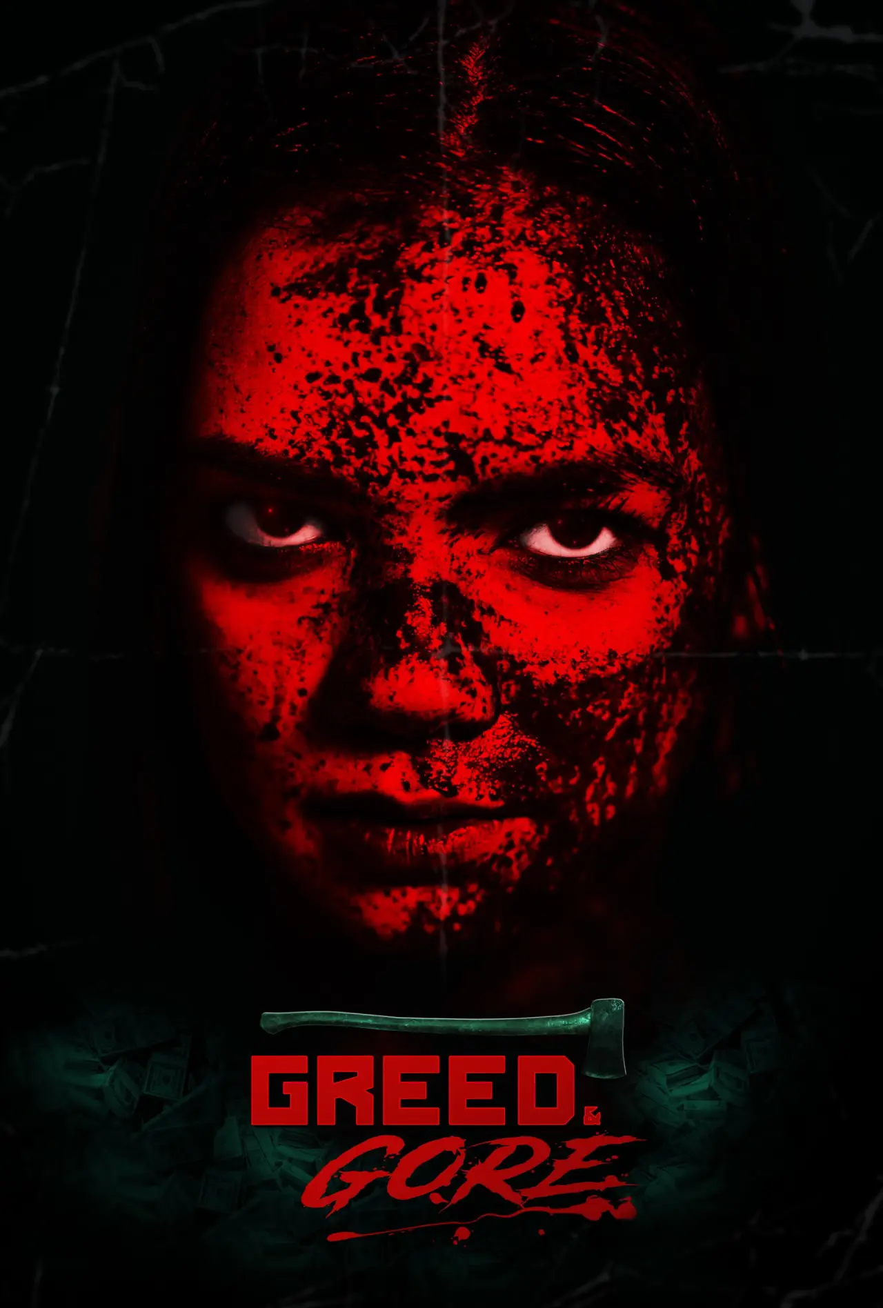 Plakat filmowy "Greed & Gore"