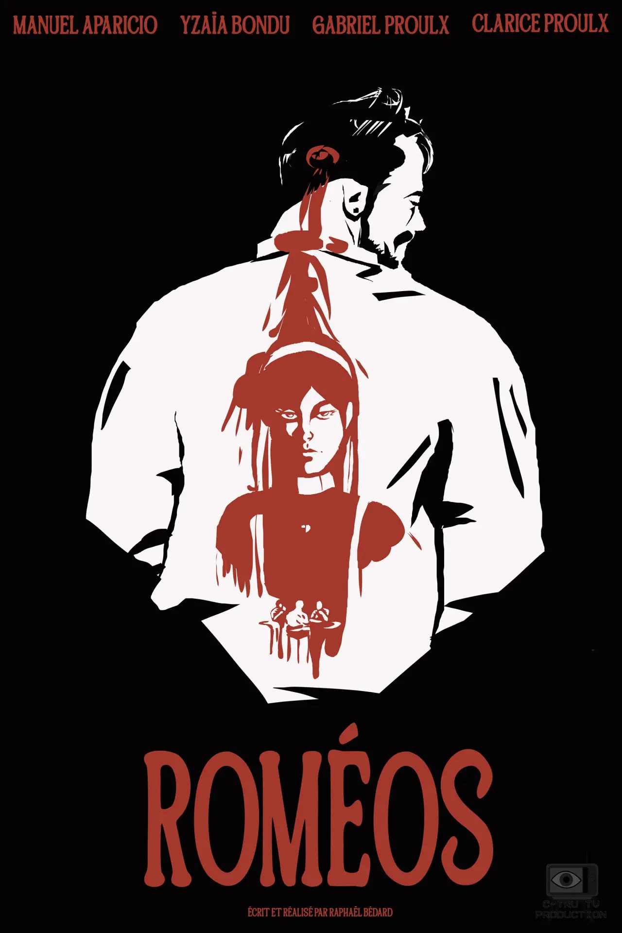 Plakat filmowy "Roméos"