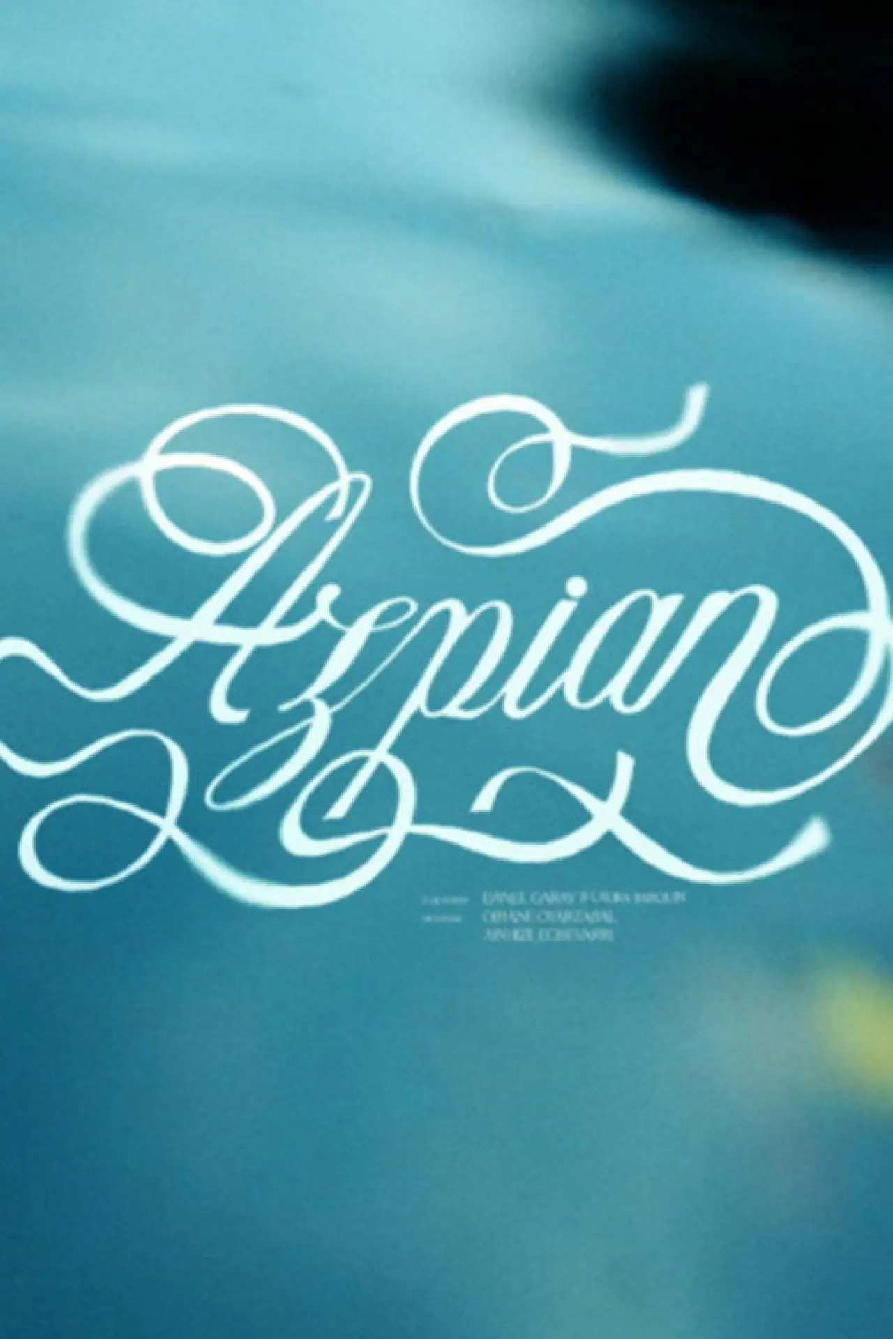 Plakat filmowy "Azpian"