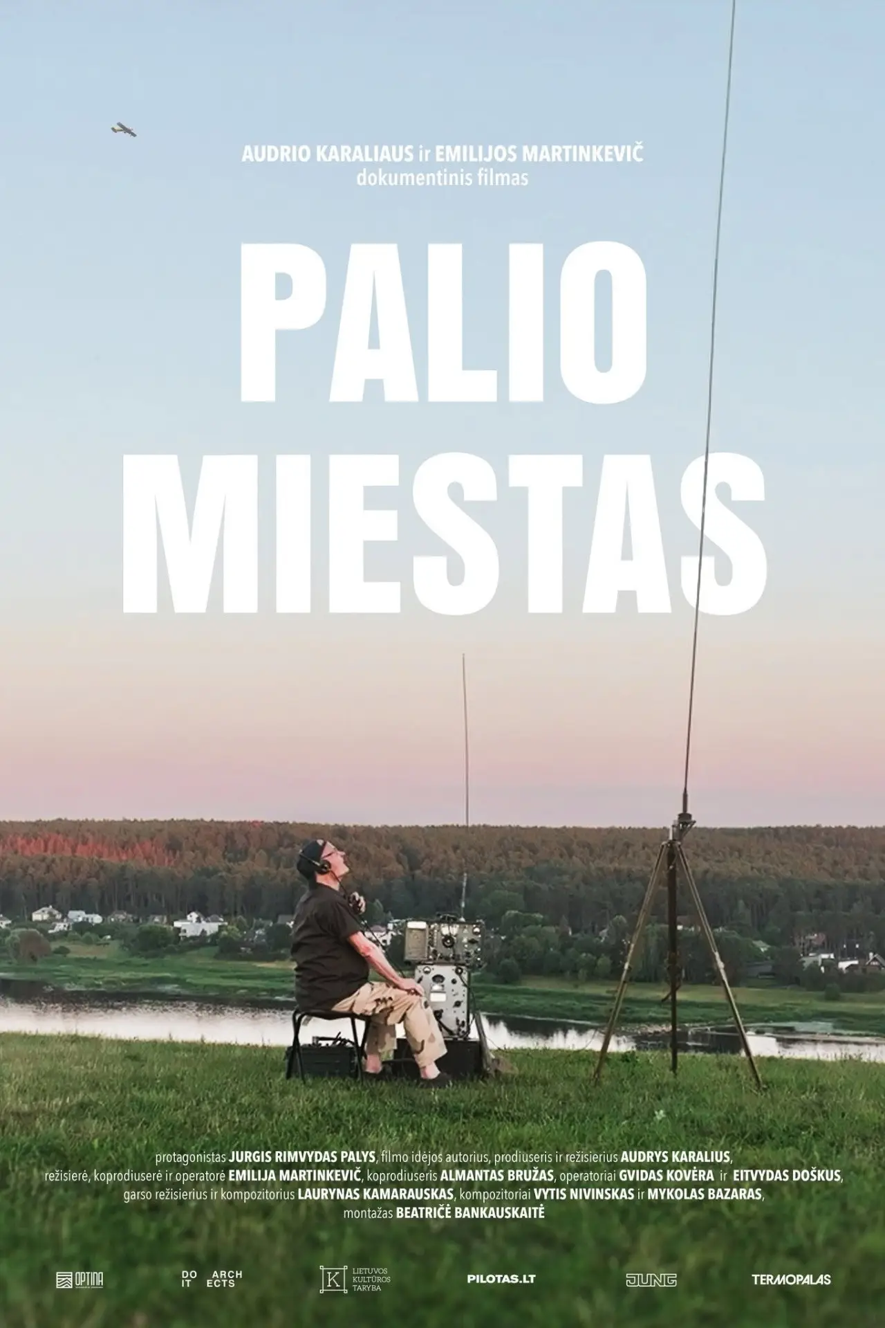Plakat filmowy "Palio miestas"