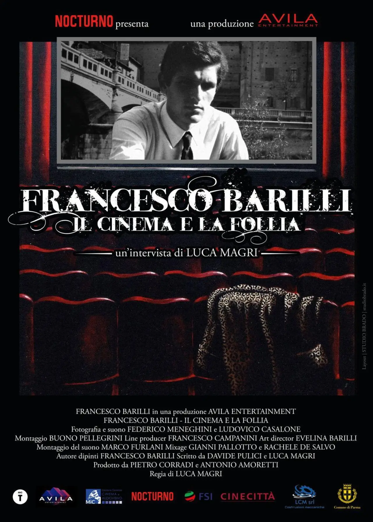 Plakat filmowy "Francesco Barilli - Il cinema e la follia"
