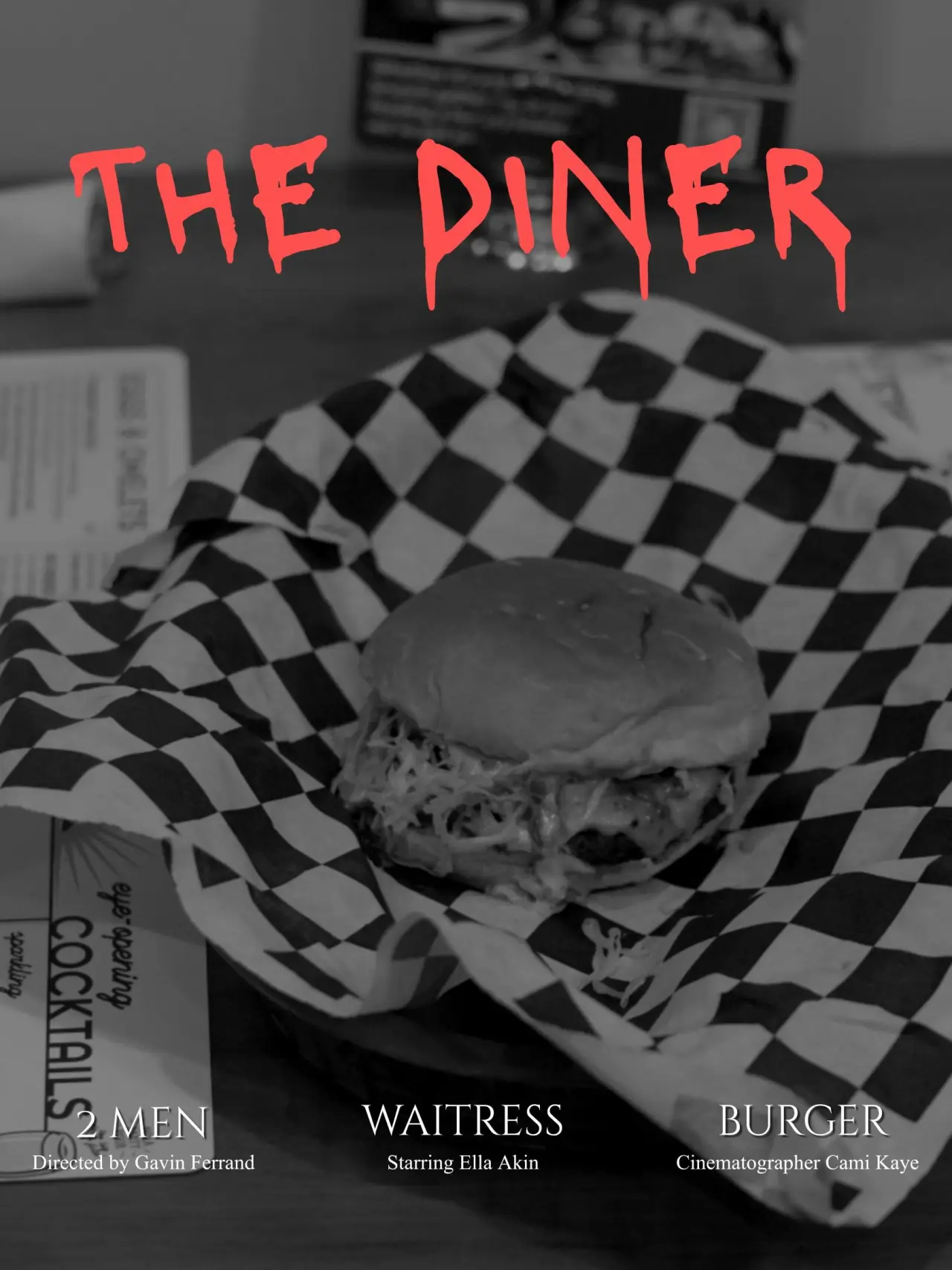 Plakat filmowy "The Diner"