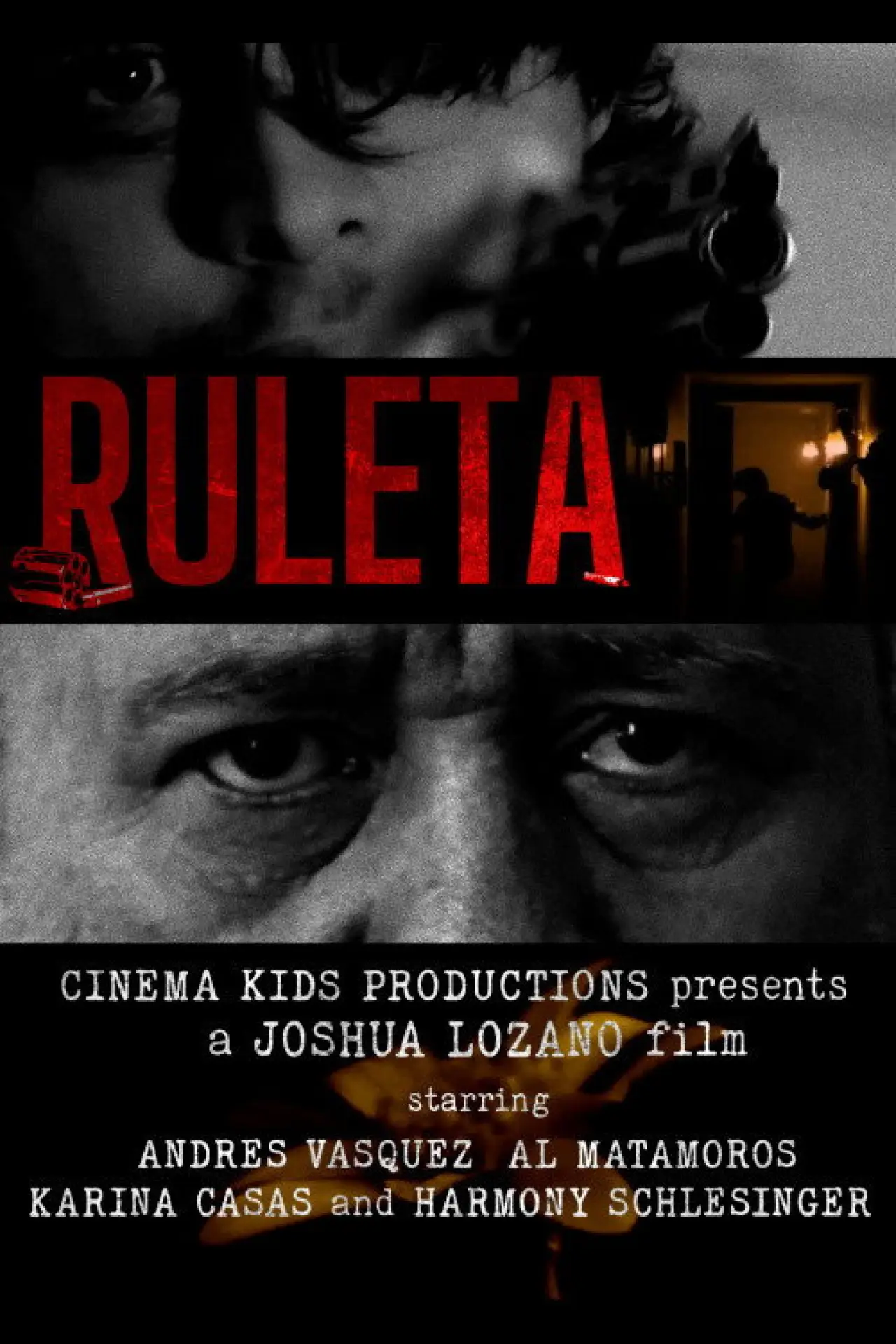 Plakat filmowy "Ruleta"