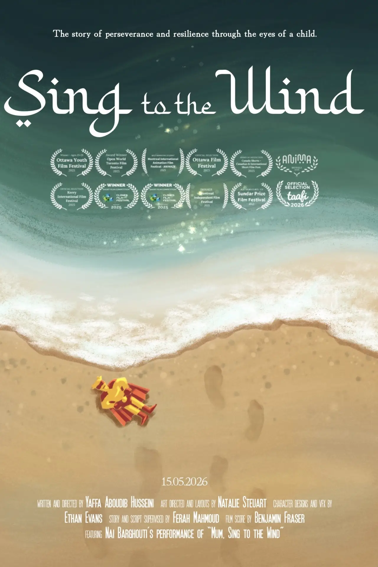 Plakat filmowy "Sing to the Wind"