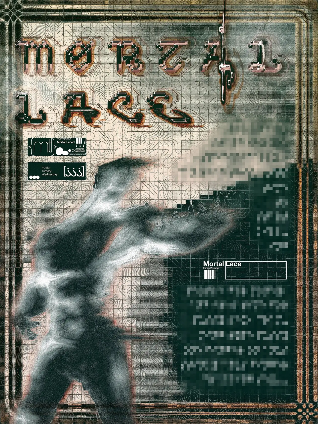 Plakat filmowy "Mortal Lace"