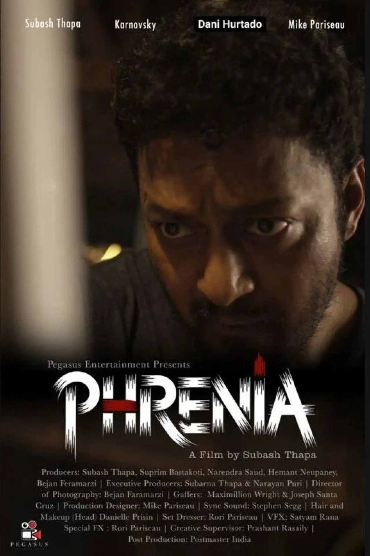 Plakat filmowy "Phrenia"