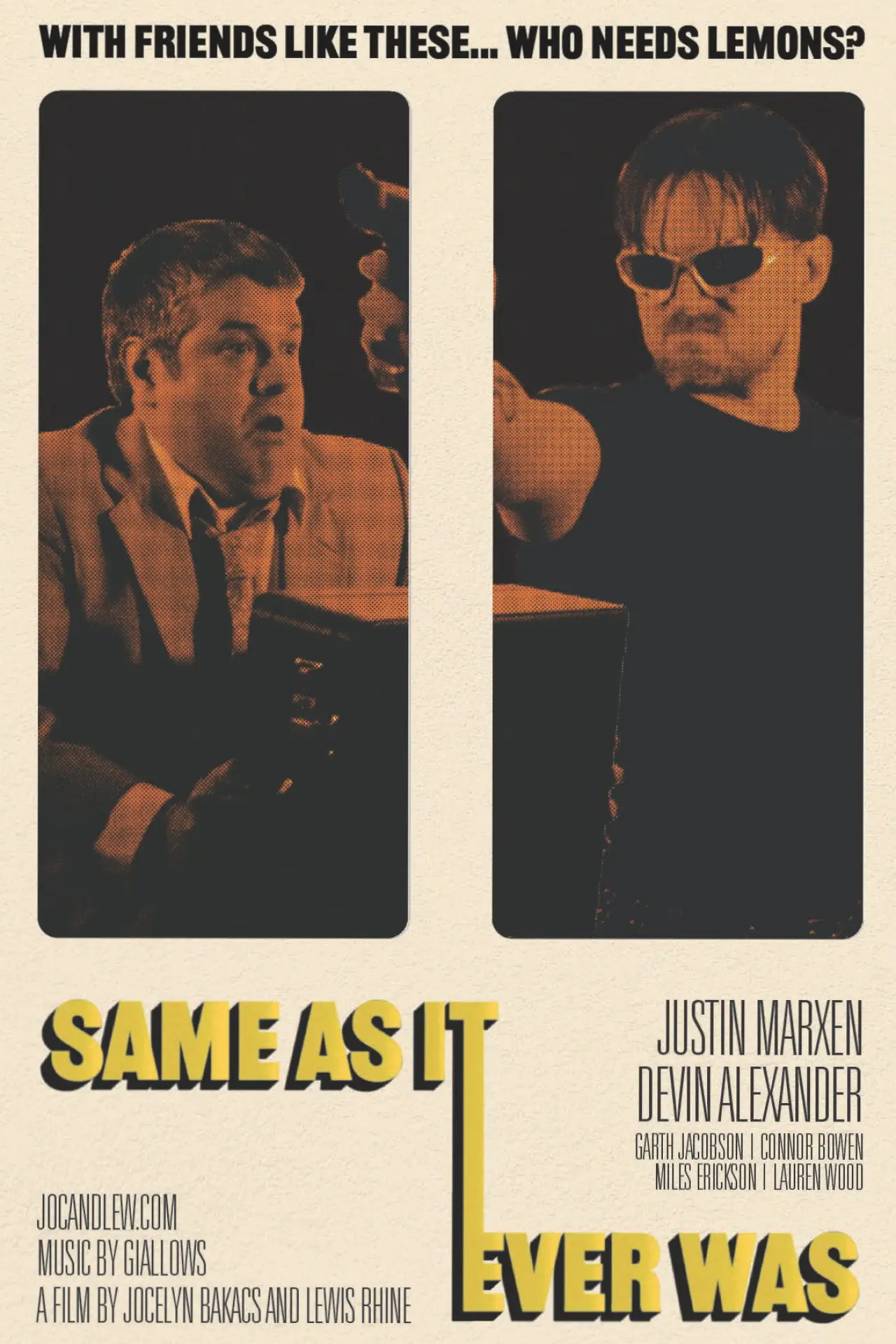 Plakat filmowy "Same As It Ever Was"