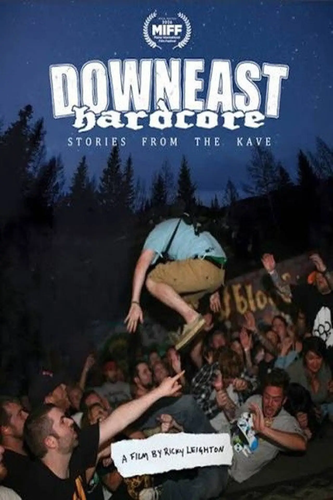 Plakat filmowy "Downeast Hardcore: Stories From The Kave"