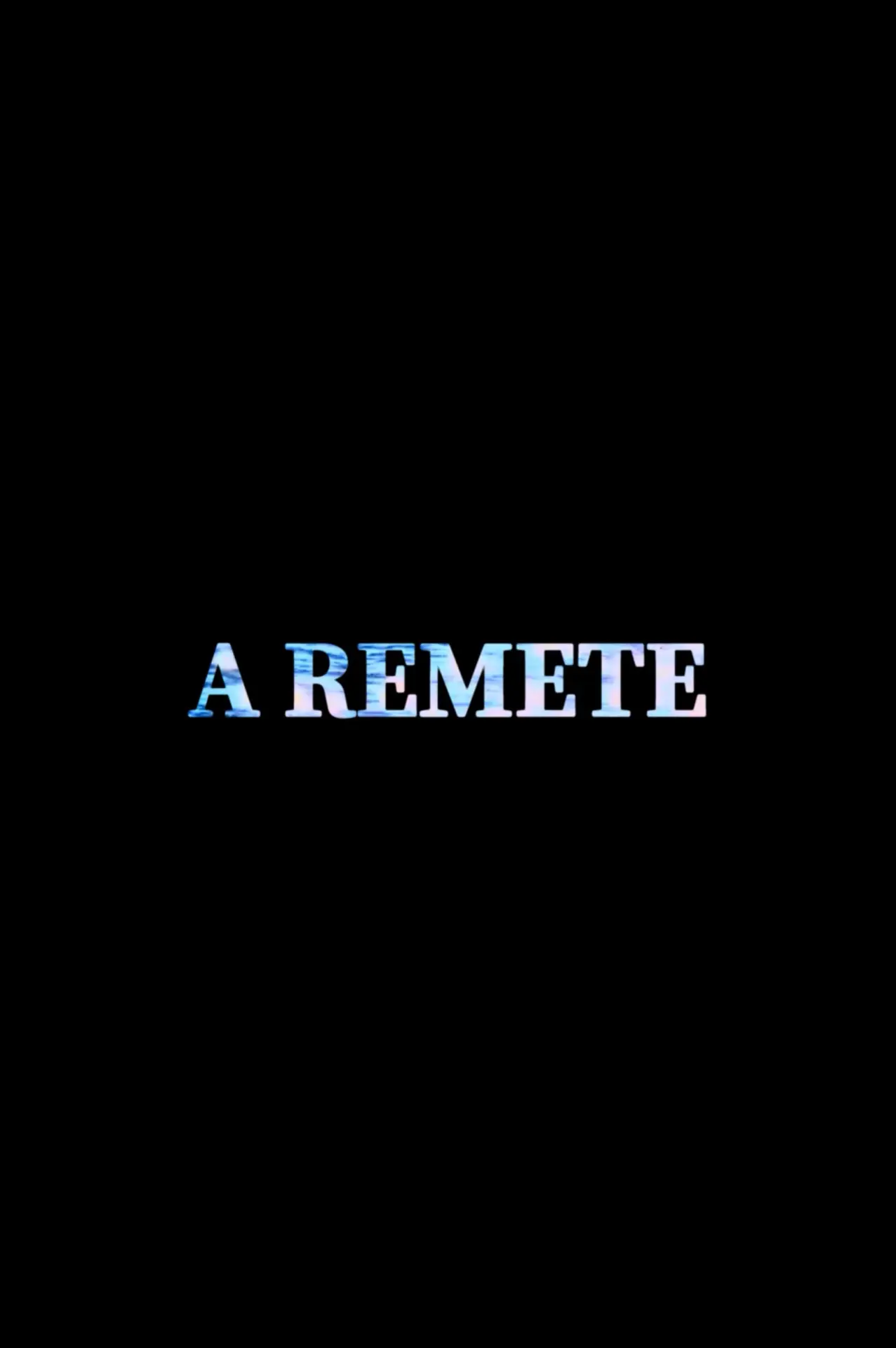 Plakat filmowy "A remete"