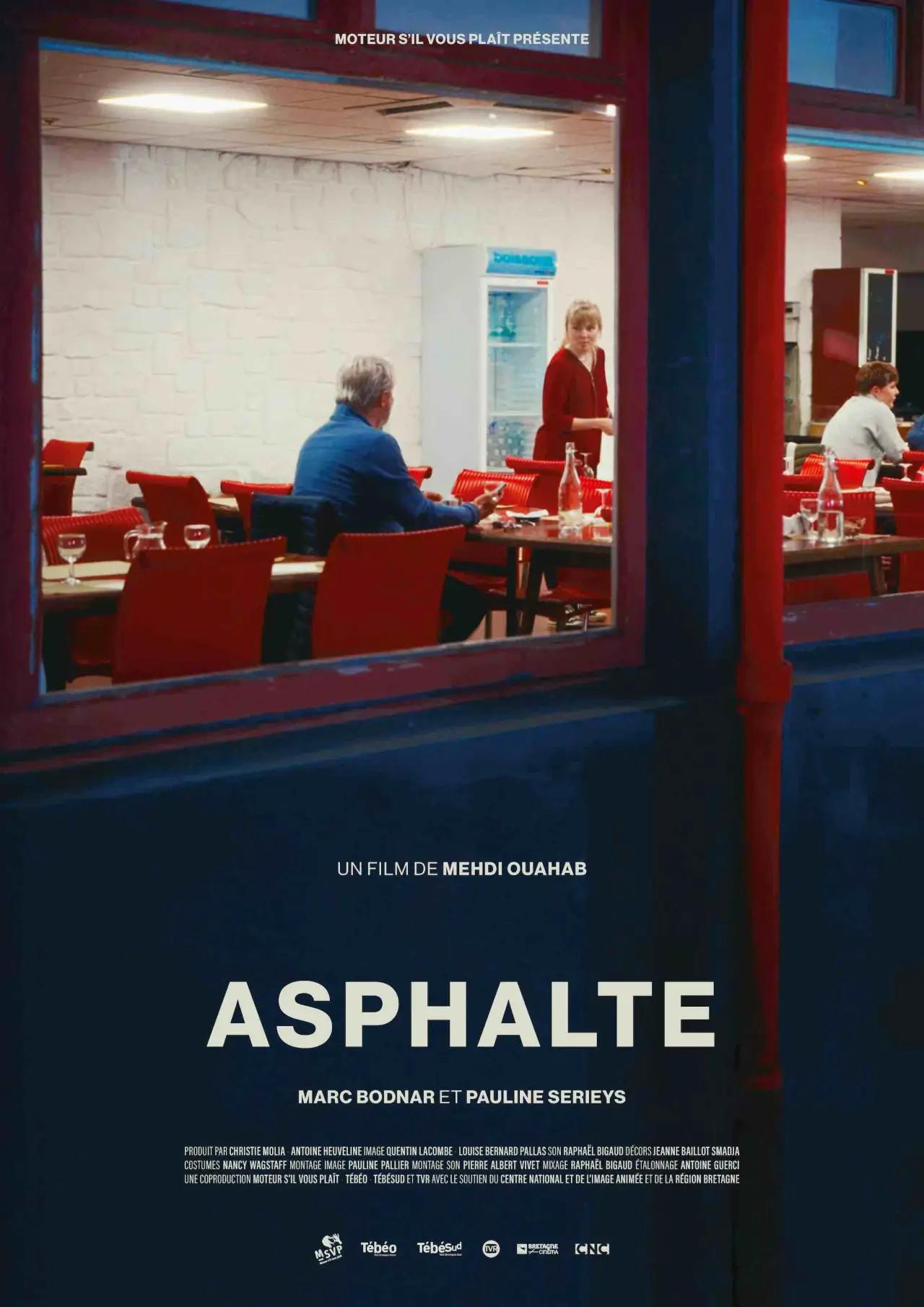 Plakat filmowy "Asphalte"