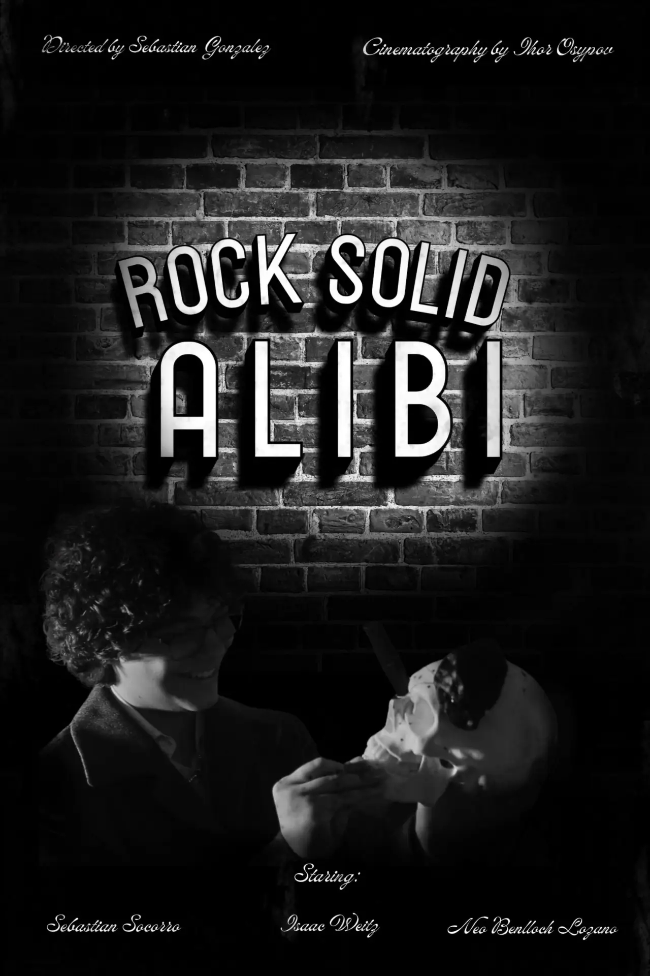 Plakat filmowy "Rock Solid Alibi"