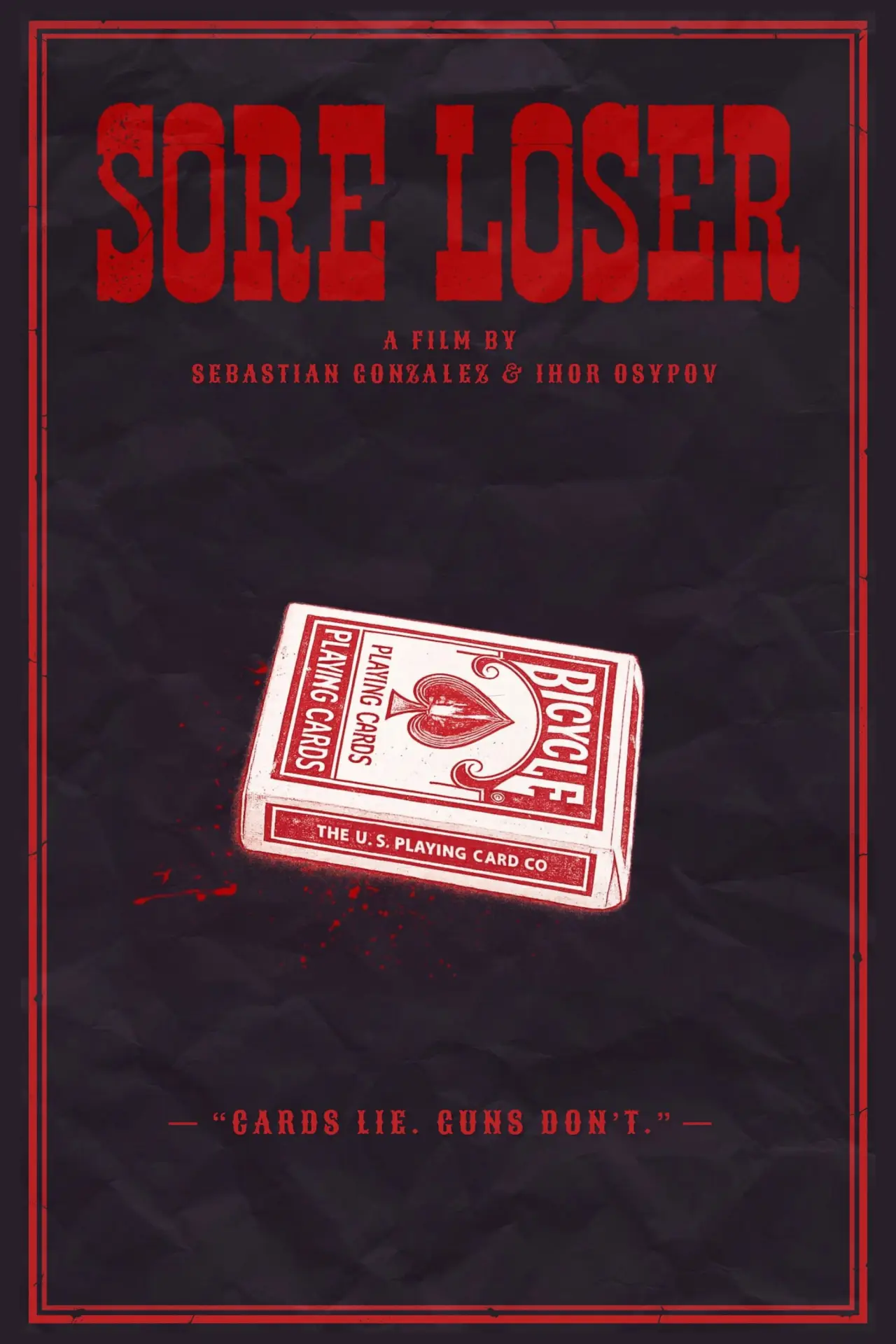 Plakat filmowy "Sore Loser"