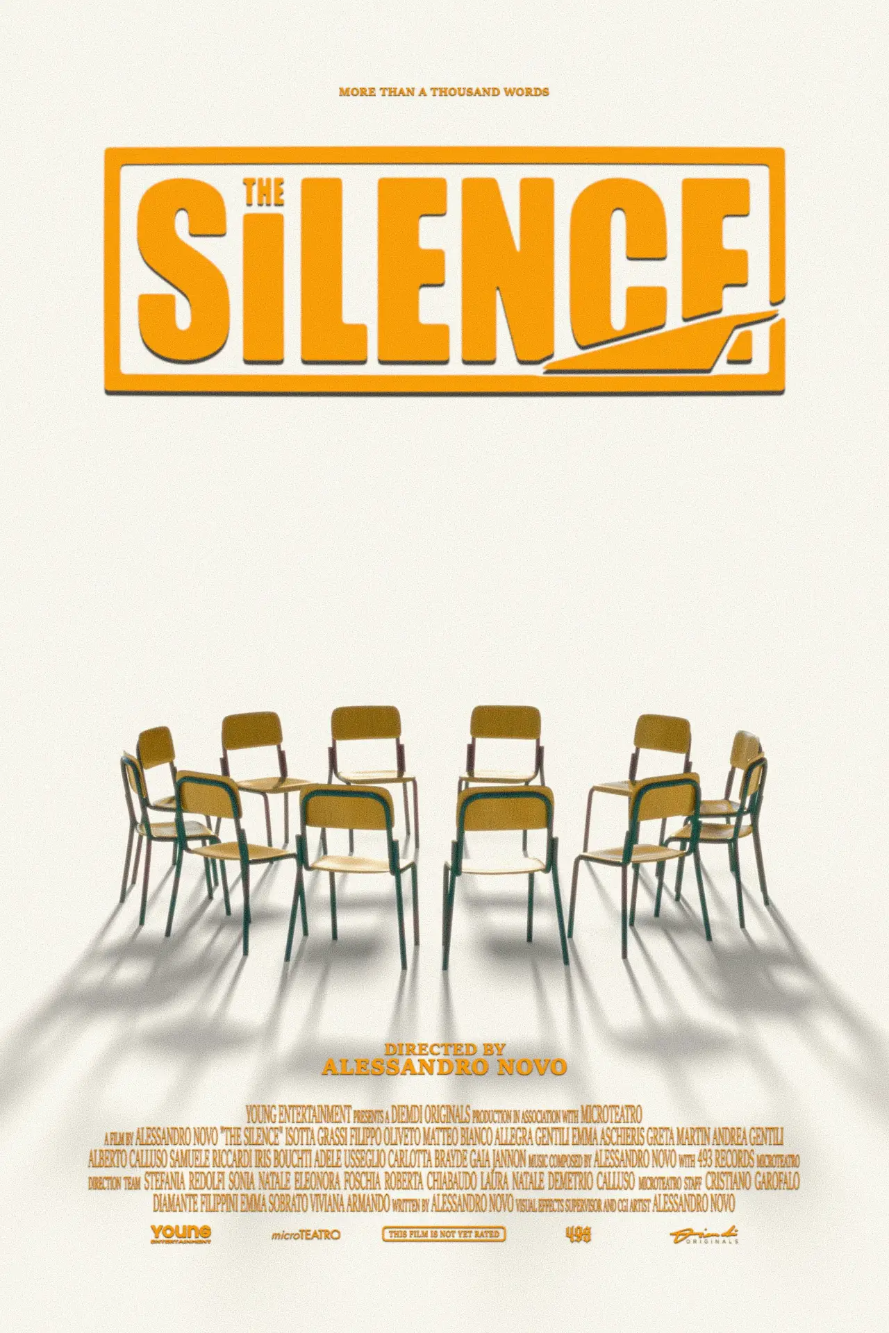 Plakat filmowy "The Silence"