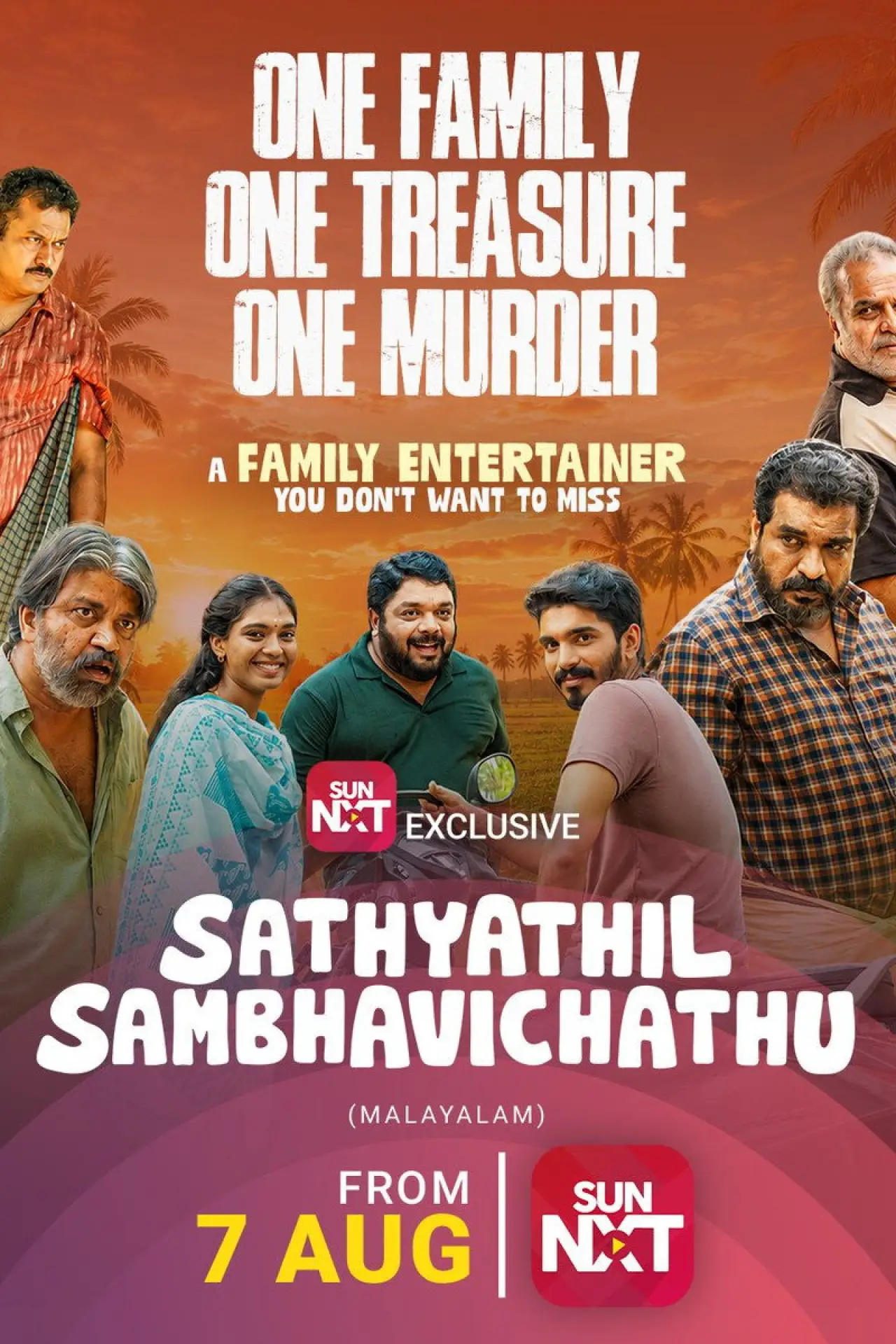 Plakat filmowy "Sathyathil Sambhavichathu"
