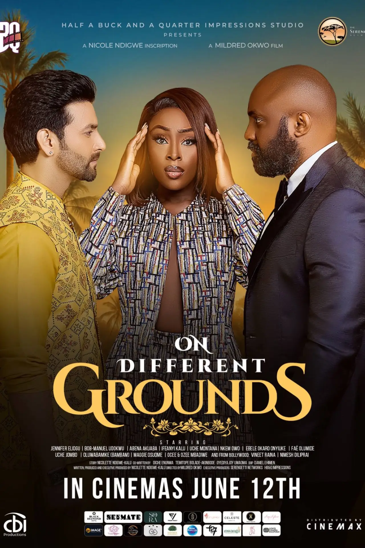 Plakat filmowy "On Different Grounds"