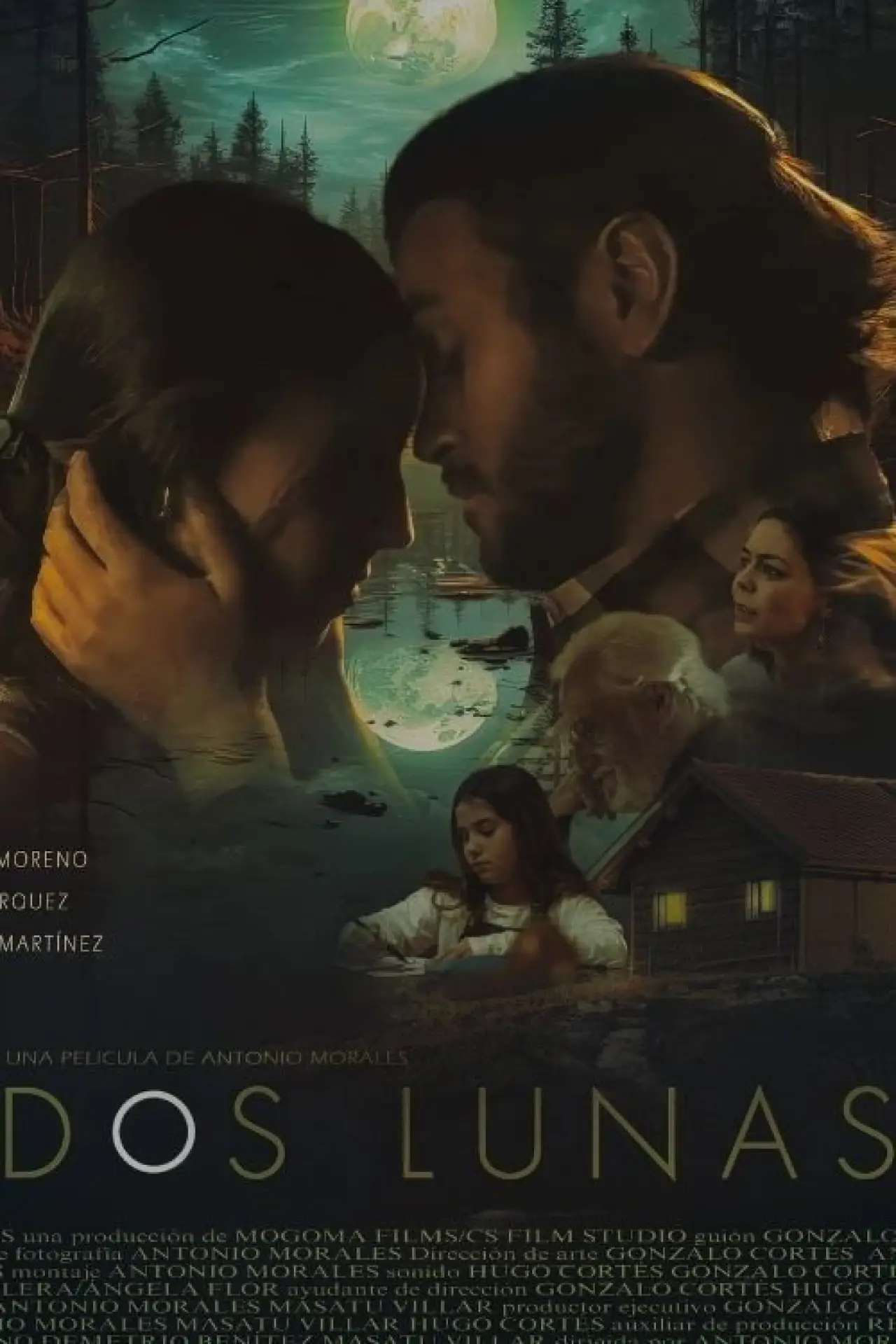 Plakat filmowy "Dos lunas"