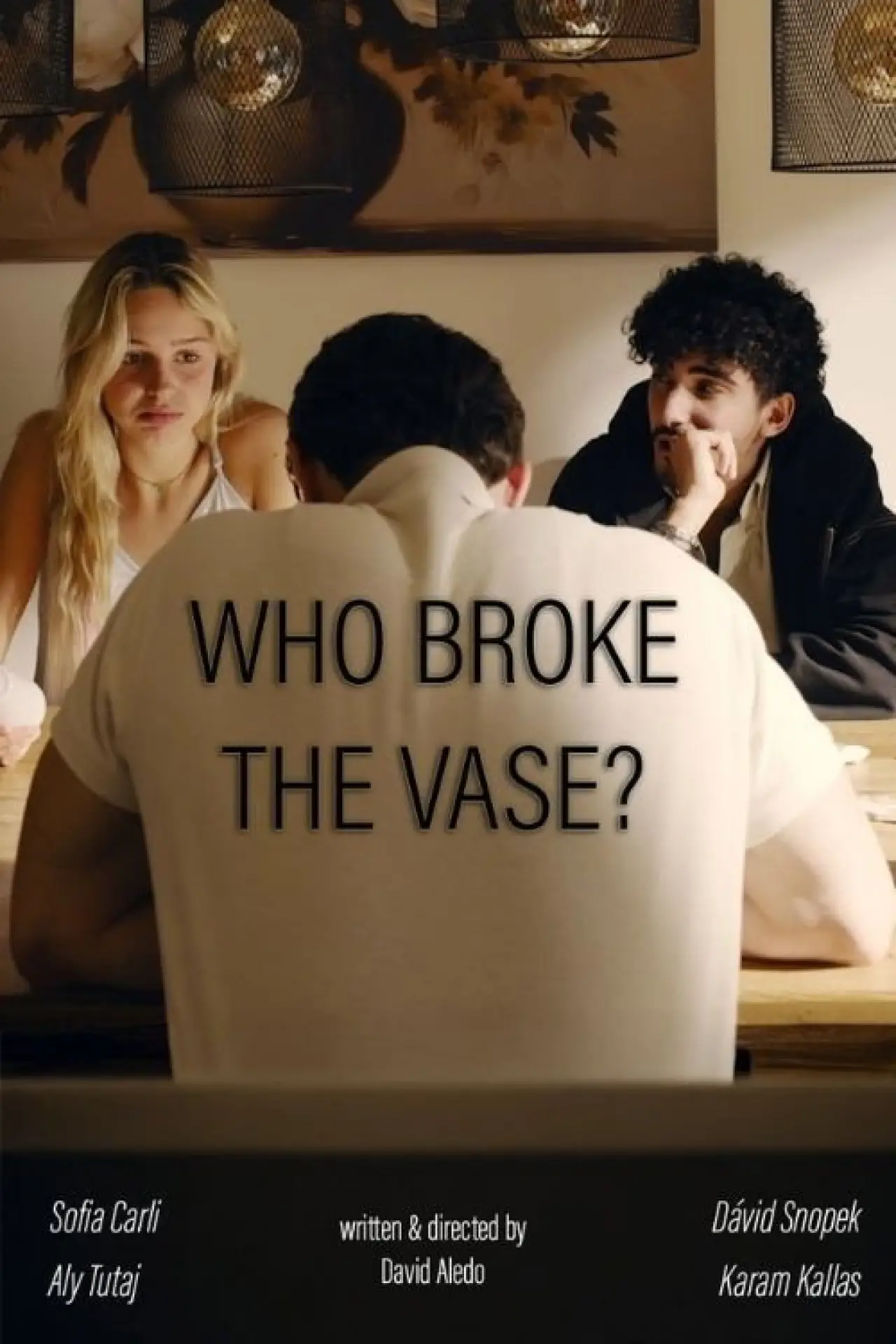 Plakat filmowy "Who broke the vase?"