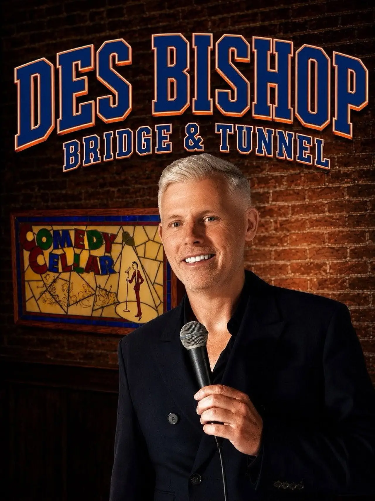 Plakat filmowy "Des Bishop - Bridge and Tunnel"