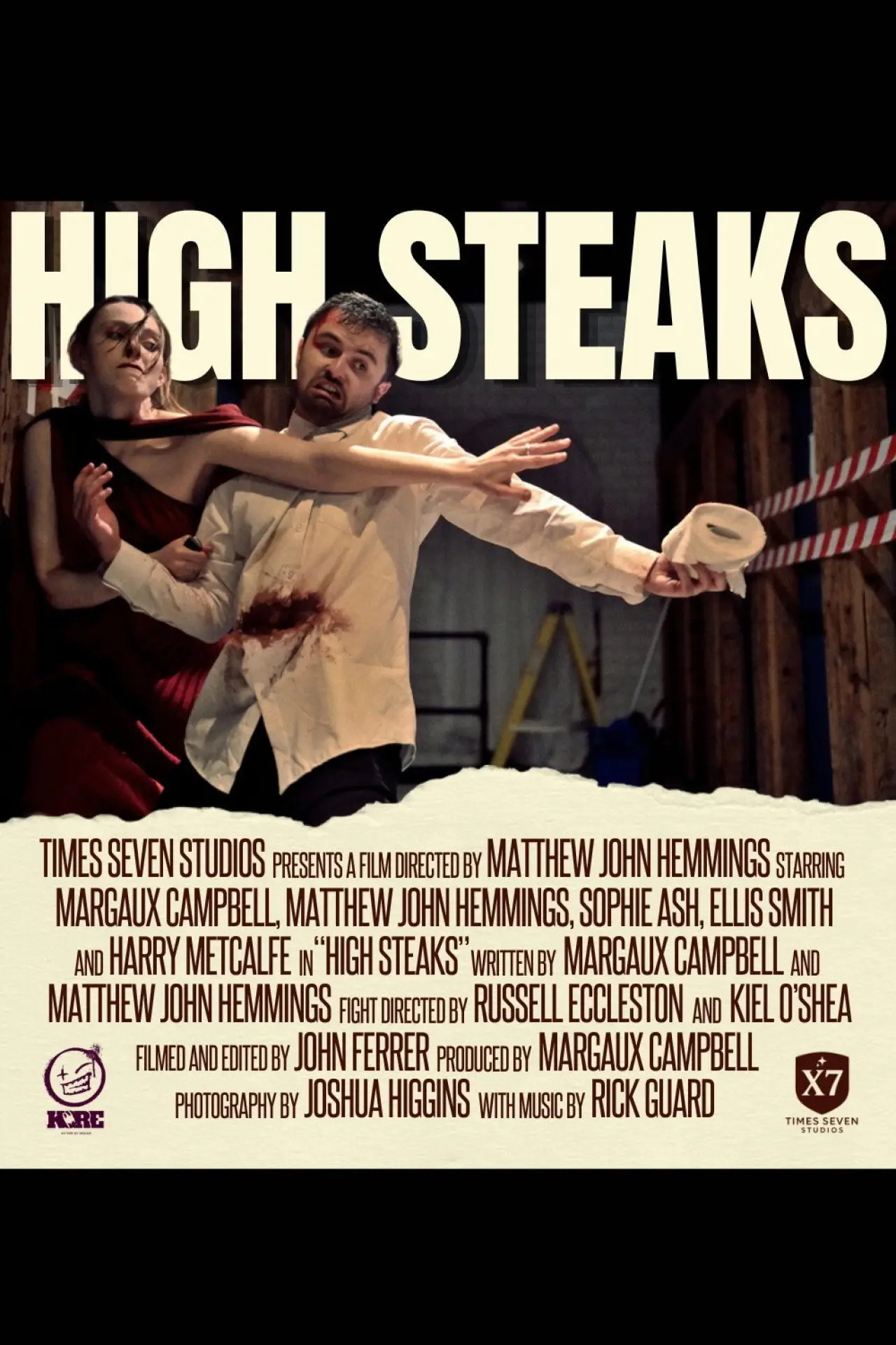 Plakat filmowy "High Steaks"