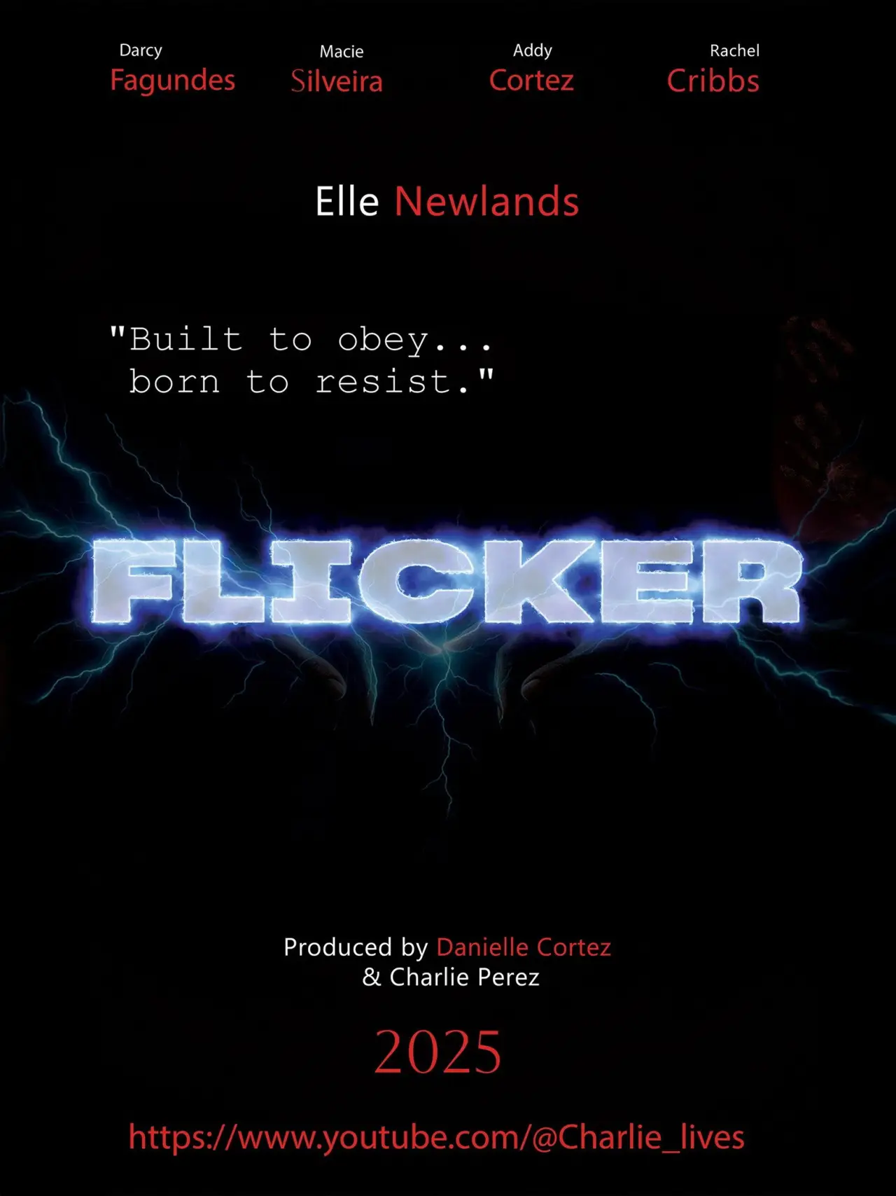 Plakat filmowy "Flicker"