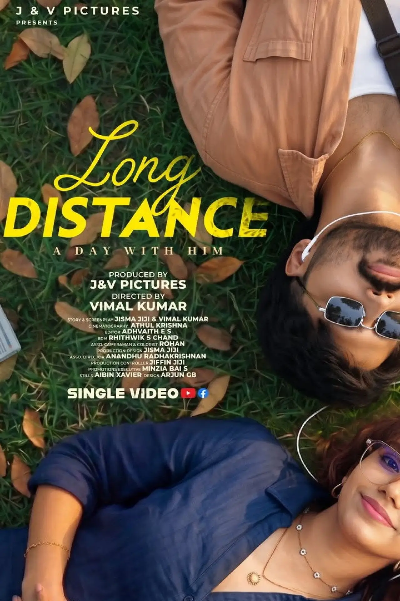 Plakat filmowy "LONG DISTANCE - A day with HIM"