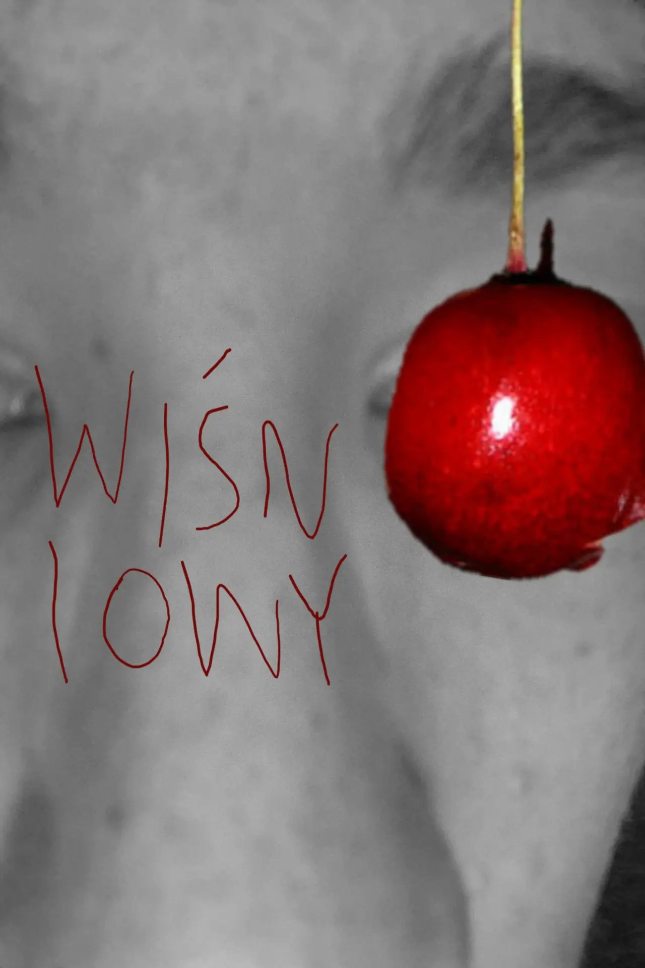 Plakat filmowy "wiśniowy"