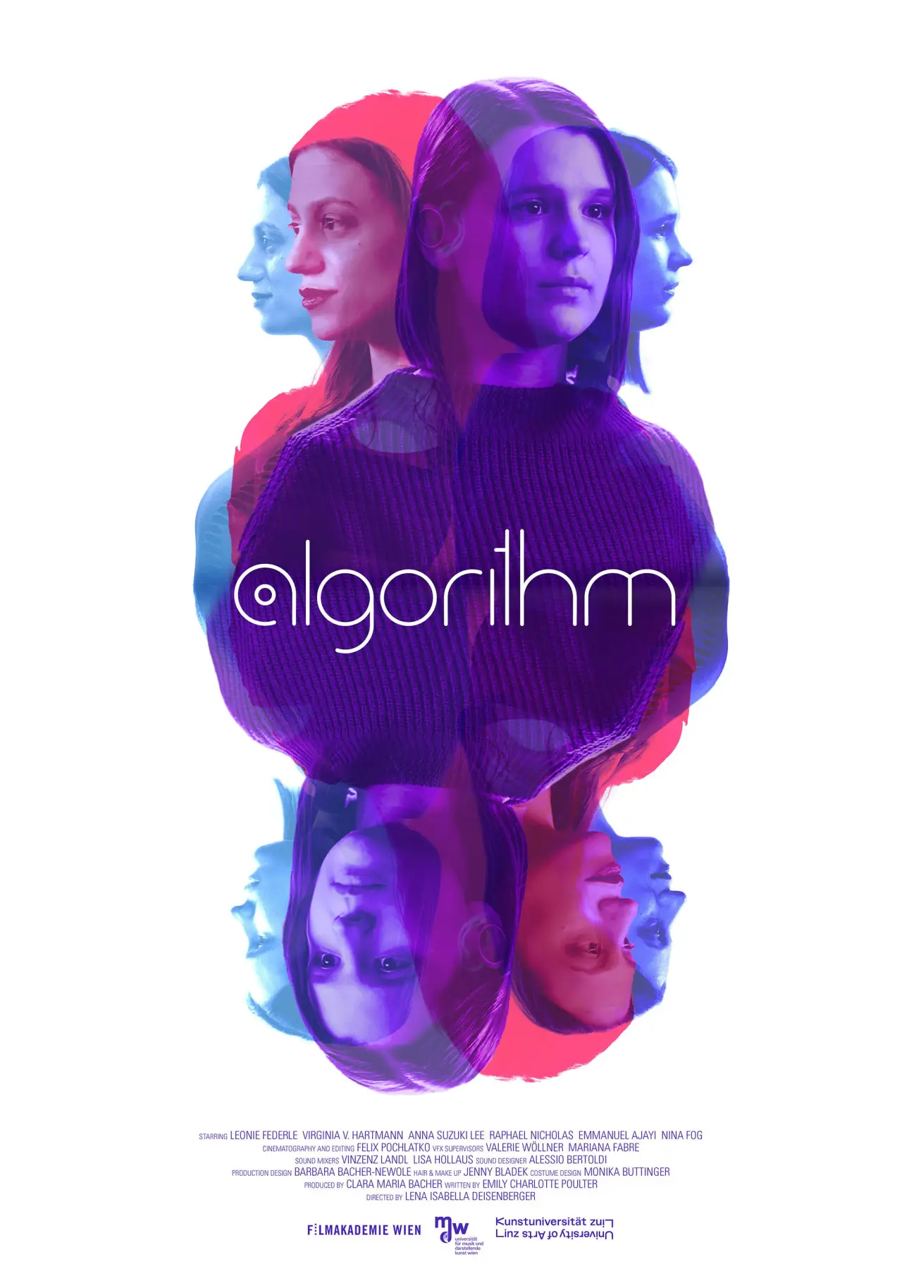 Plakat filmowy "algorithm"