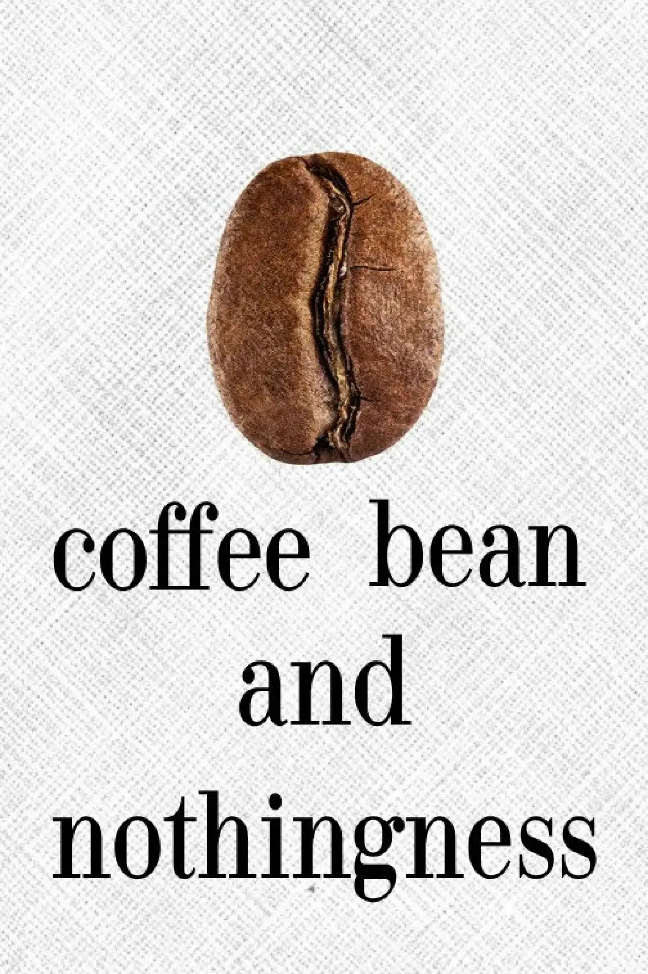 Plakat filmowy "coffee bean and nothingness"