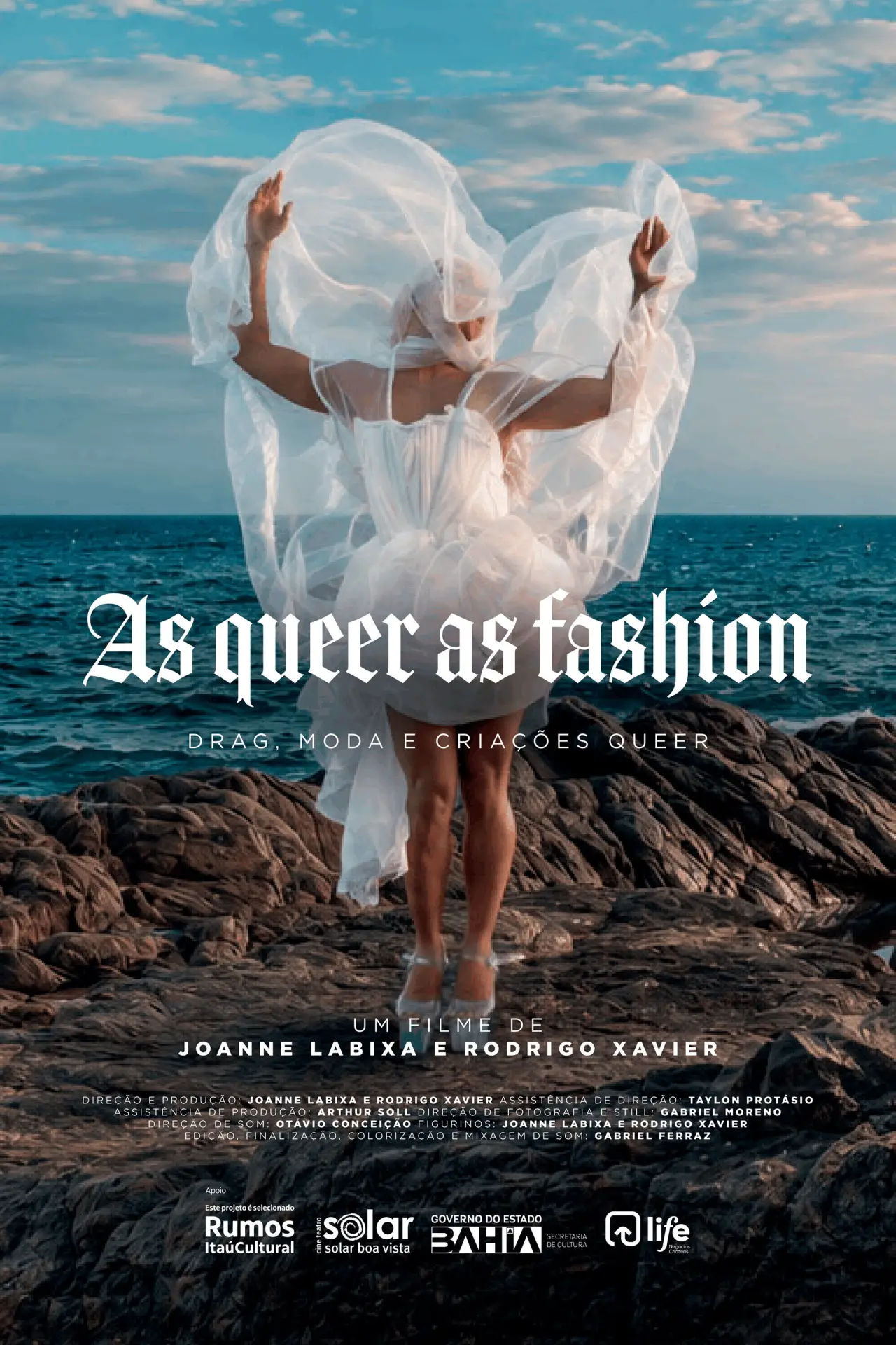 Plakat filmowy "AS QUEER AS FASHION - Drag, Moda e Criações QUEER"