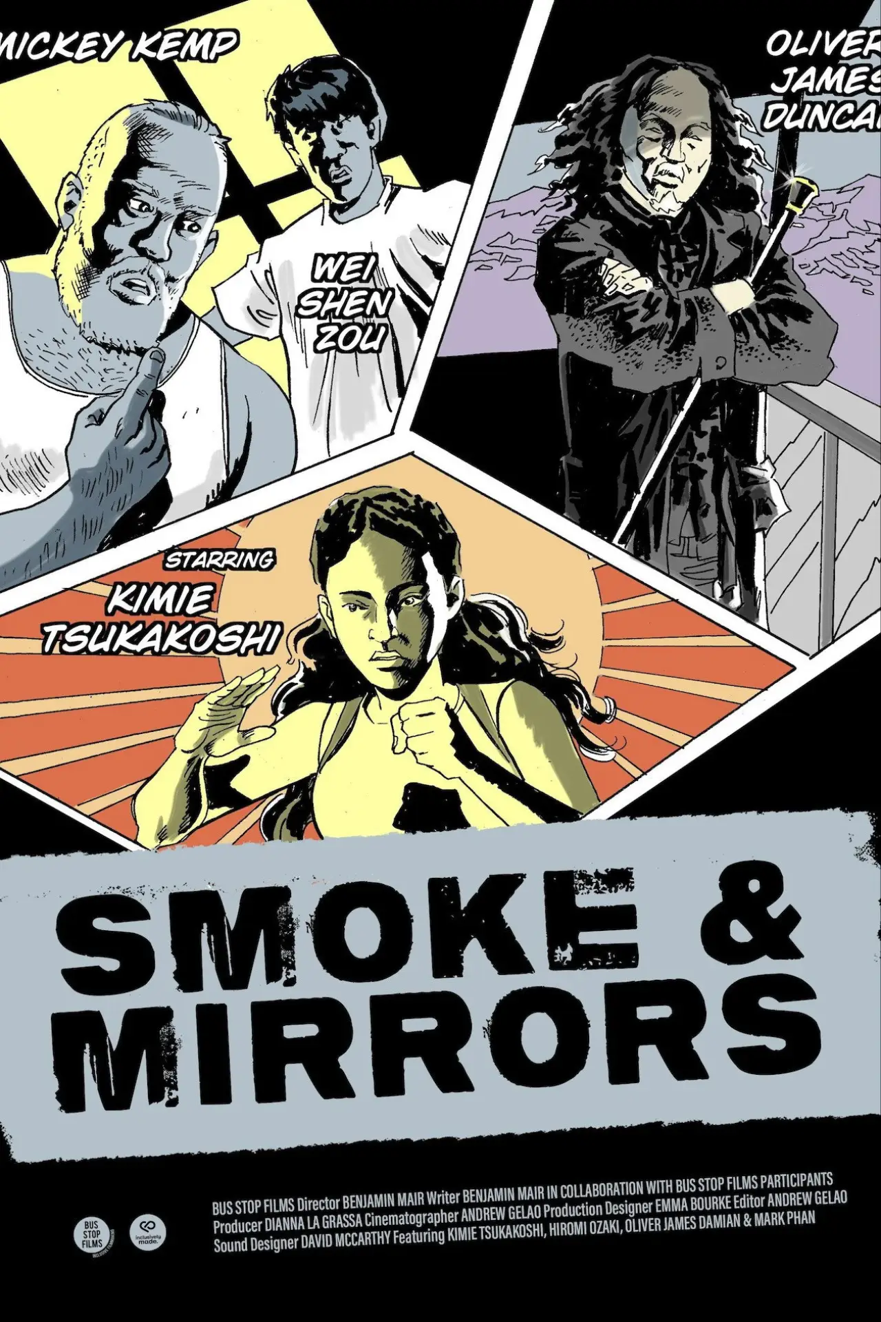 Plakat filmowy "Smoke & Mirrors"