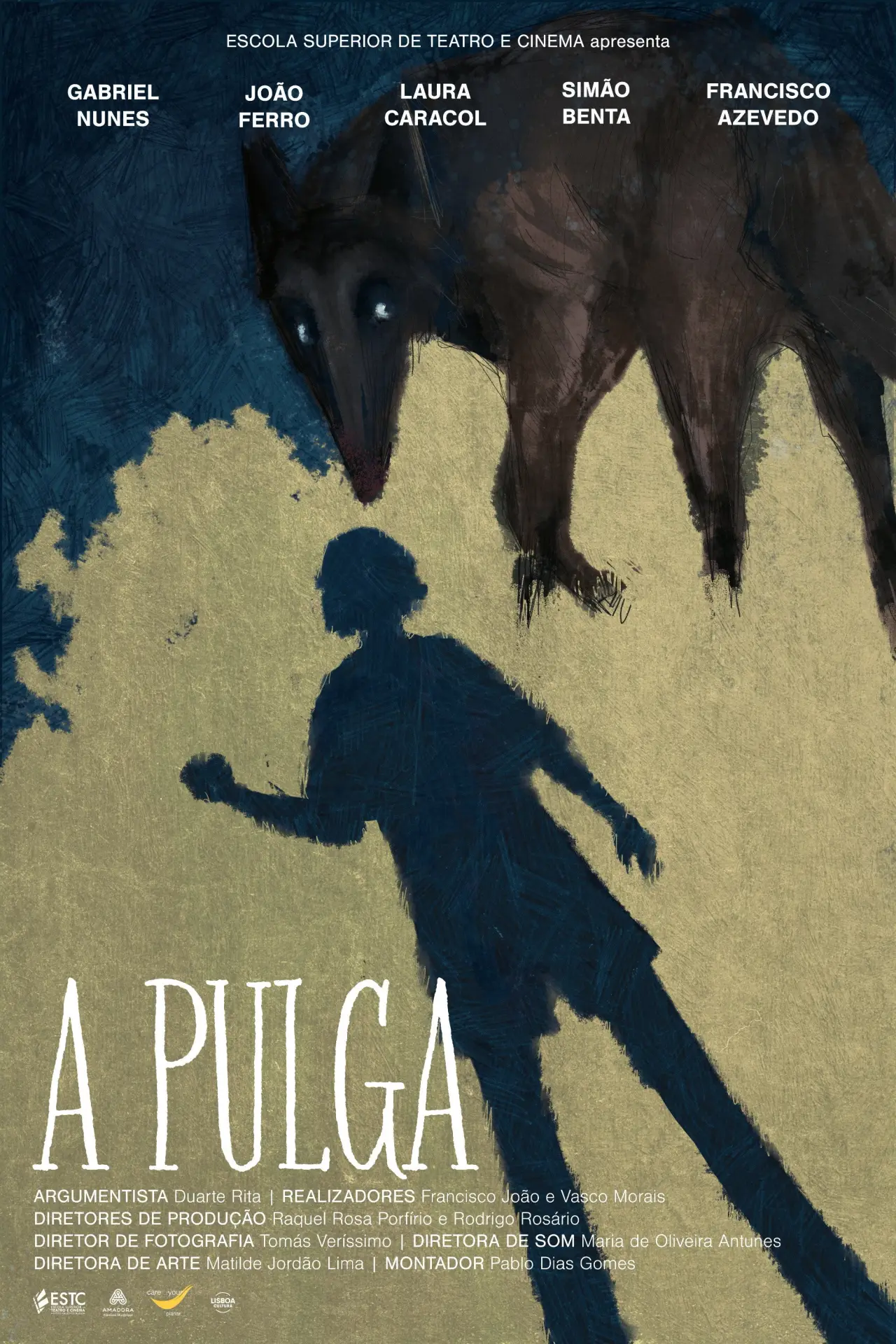 Plakat filmowy "A Pulga"