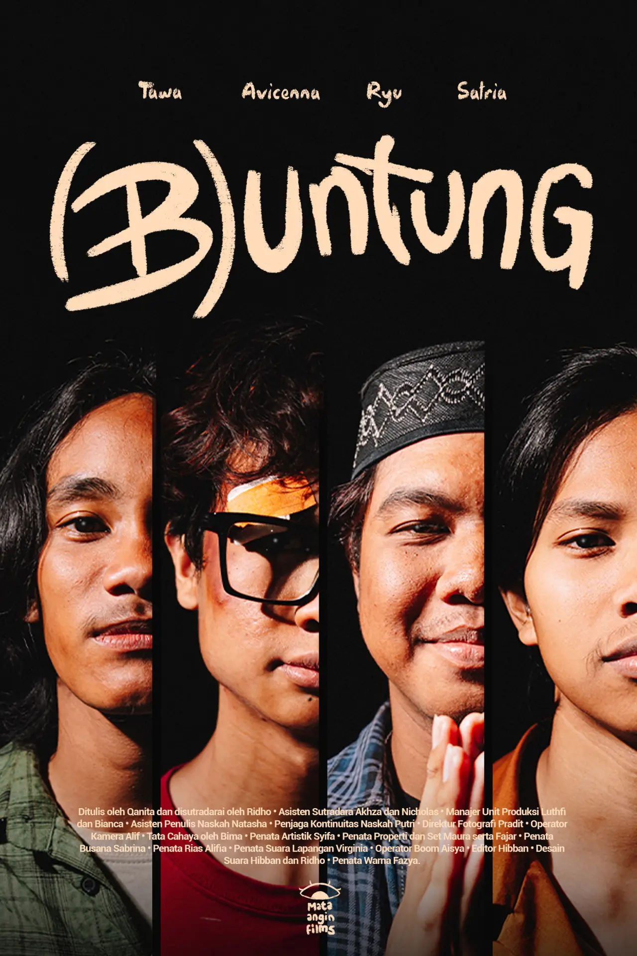 Plakat filmowy "(B)untung"