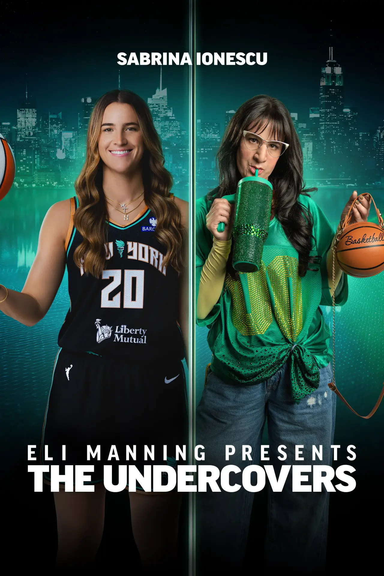 Plakat filmowy "Eli Manning Presents: The Undercovers - Sabrina Ionescu"