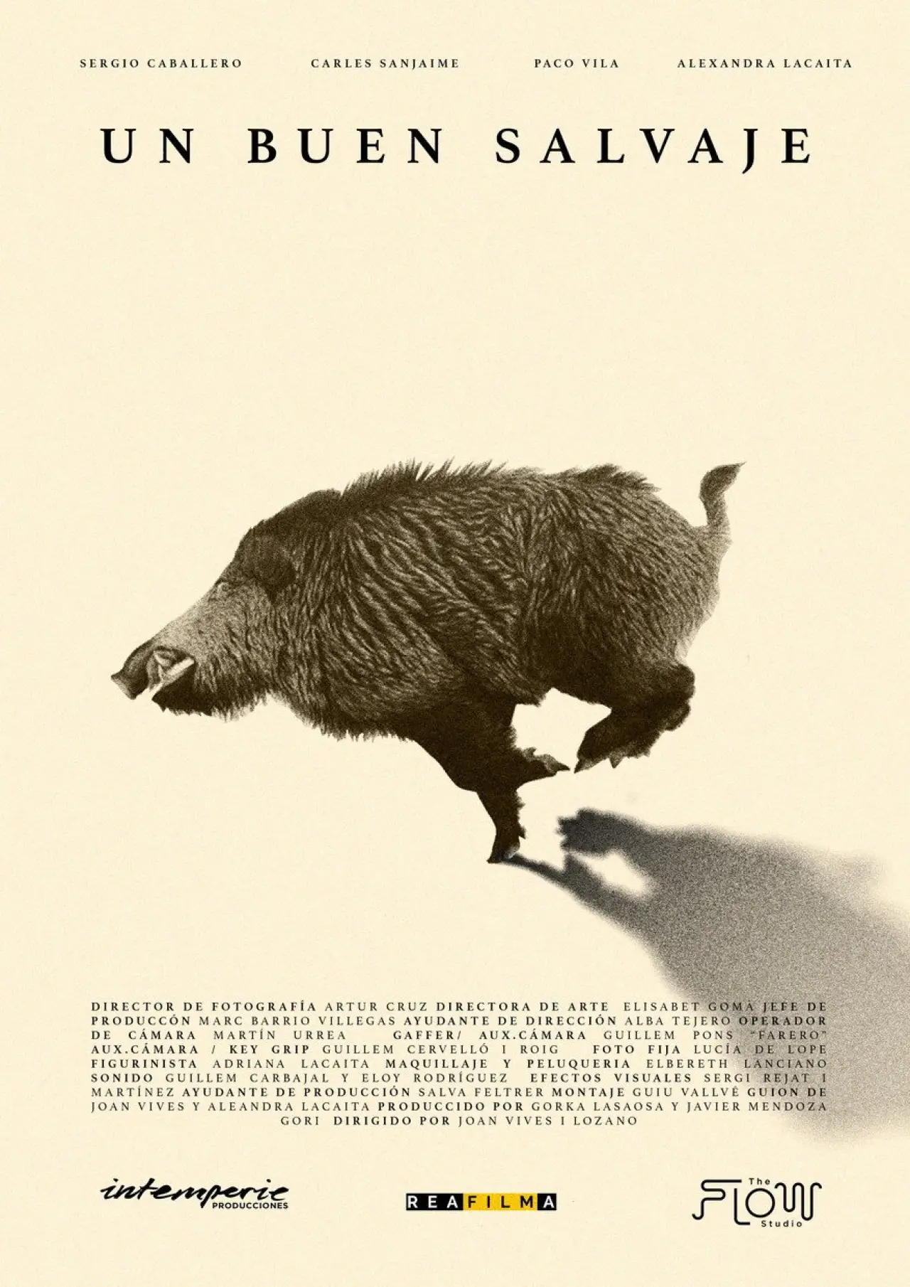 Plakat filmowy "Un buen salvaje"
