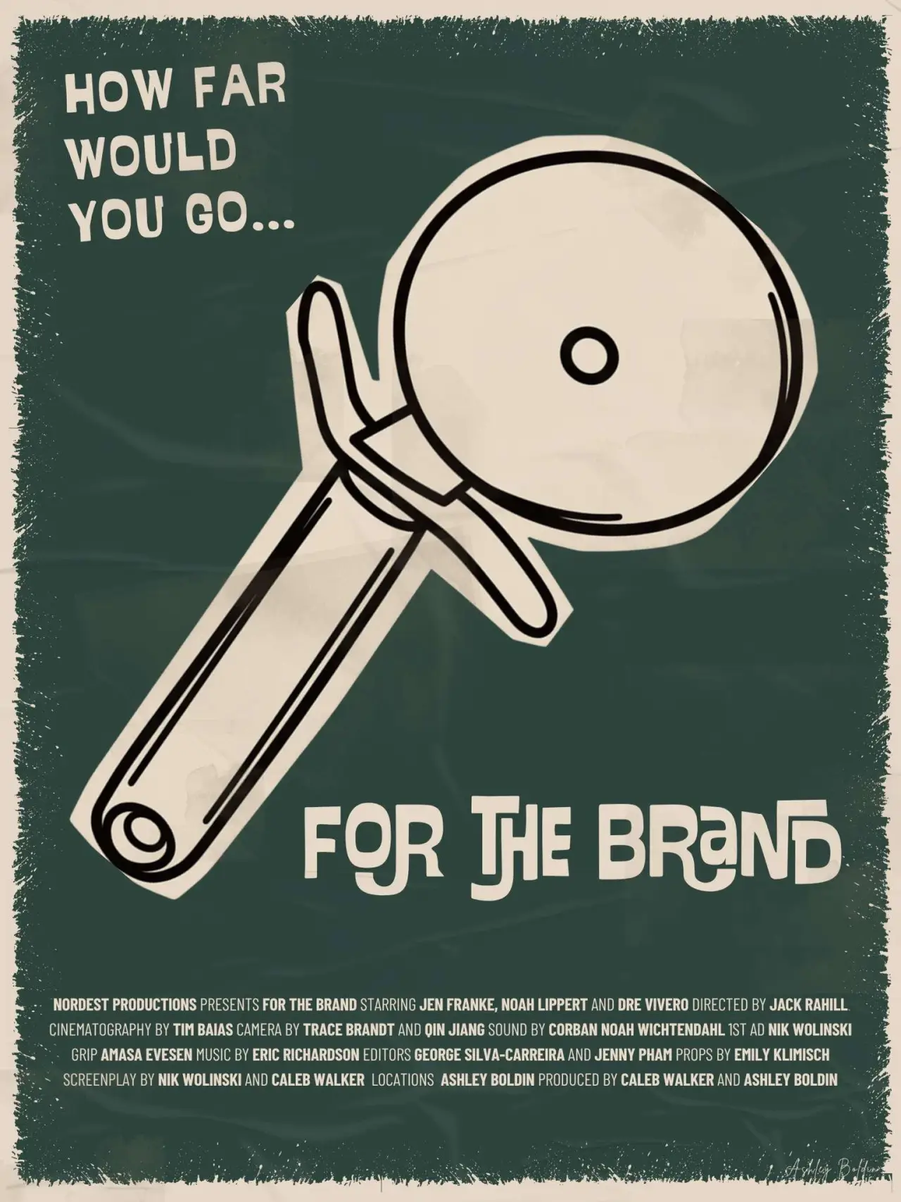 Plakat filmowy "For the Brand"