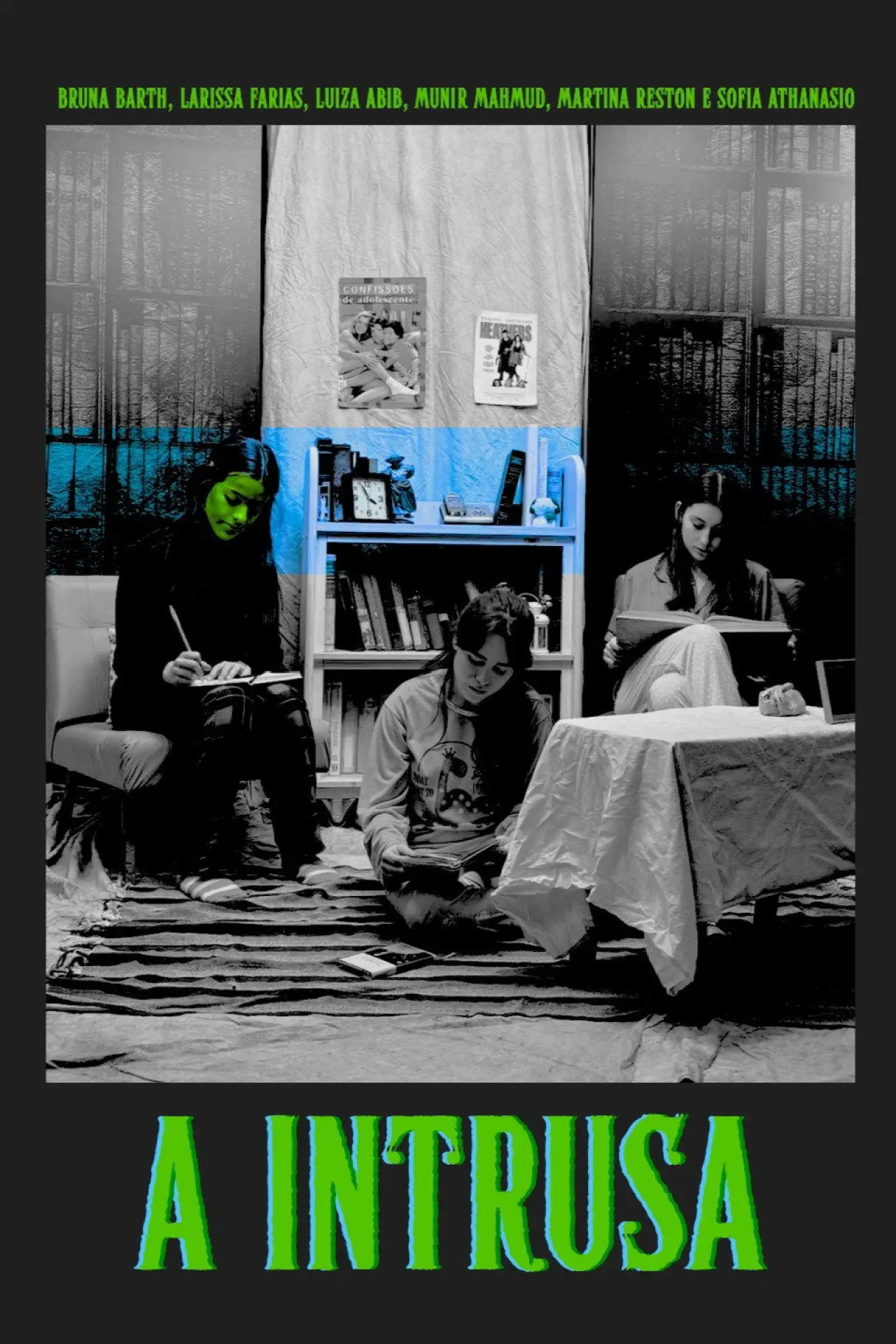Plakat filmowy "A Intrusa"