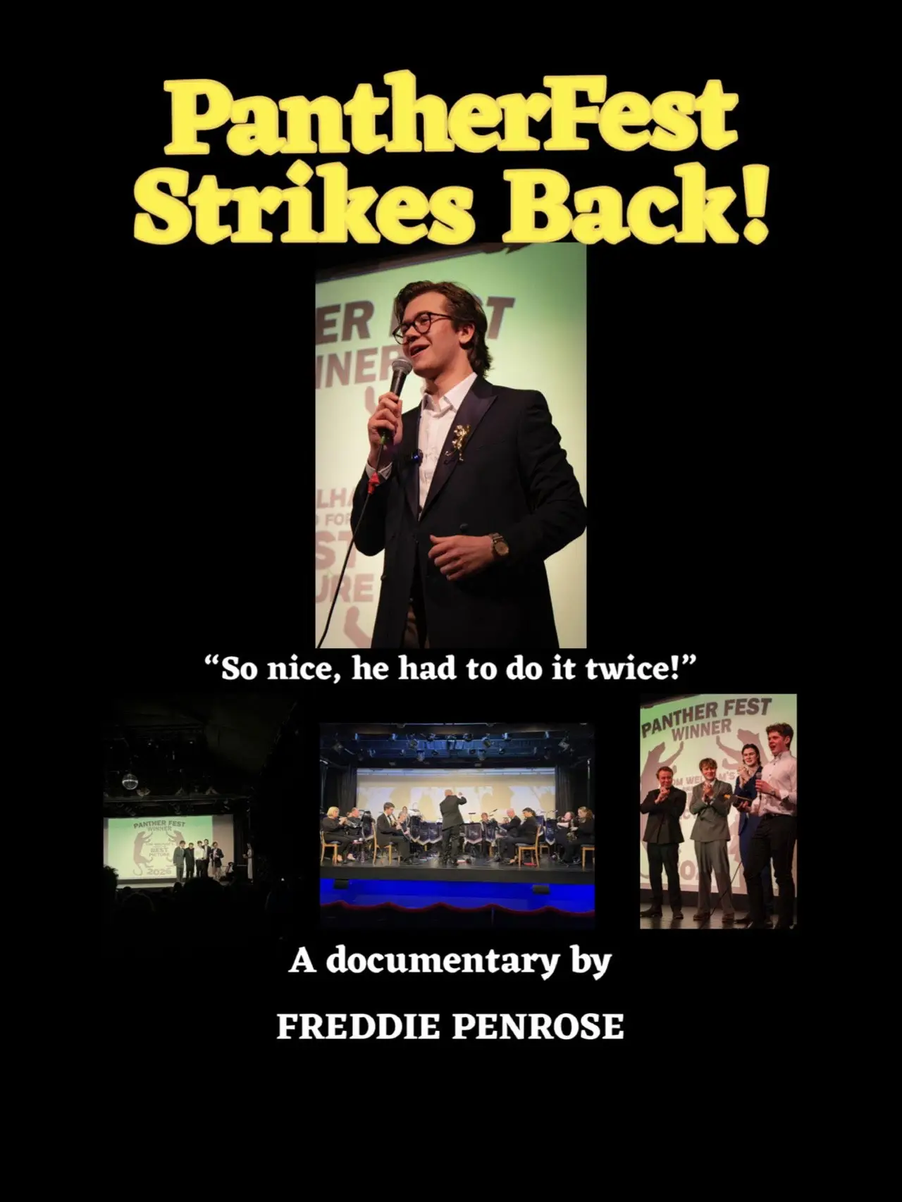 Plakat filmowy "PantherFest Strikes Back"
