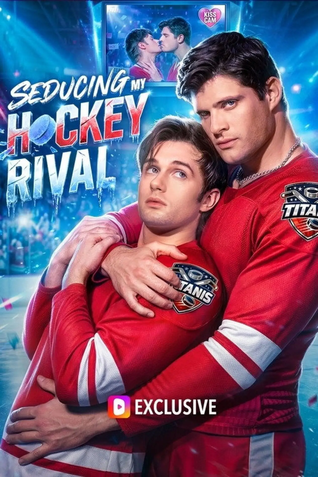 Plakat filmowy "Seducing My Hockey Rival"