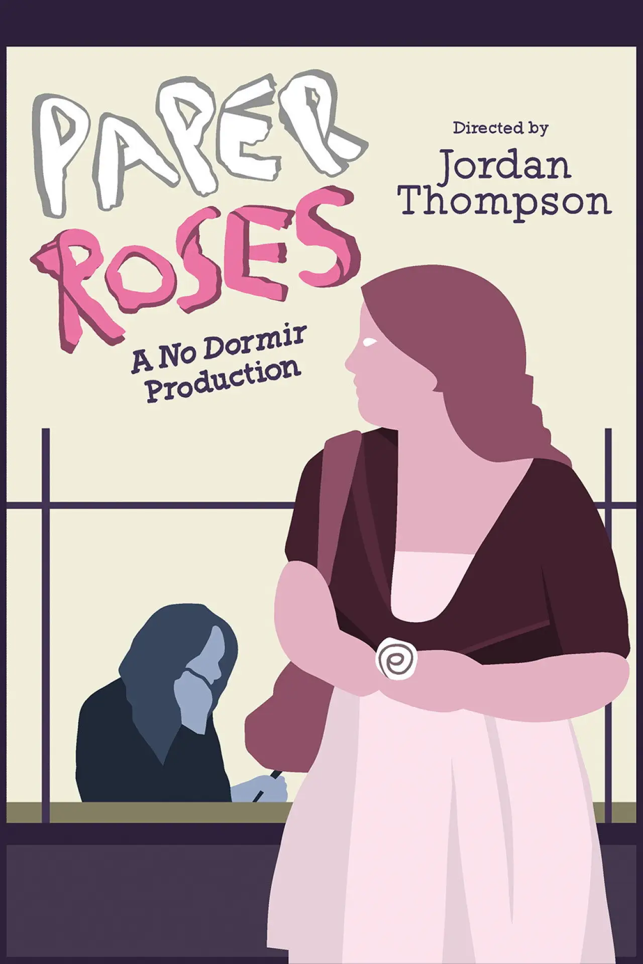 Plakat filmowy "Paper Roses"