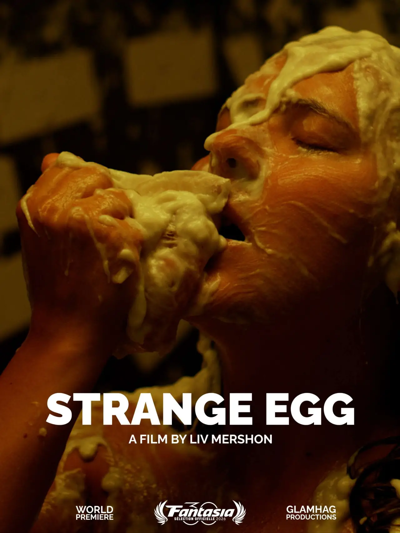 Plakat filmowy "Strange Egg"