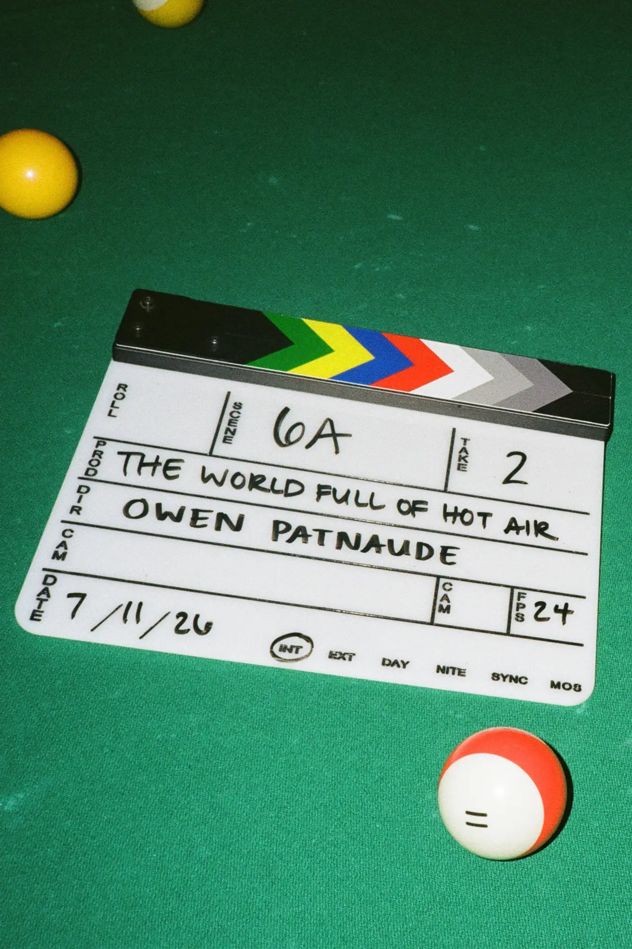 Plakat filmowy "The World Full of Hot Air"