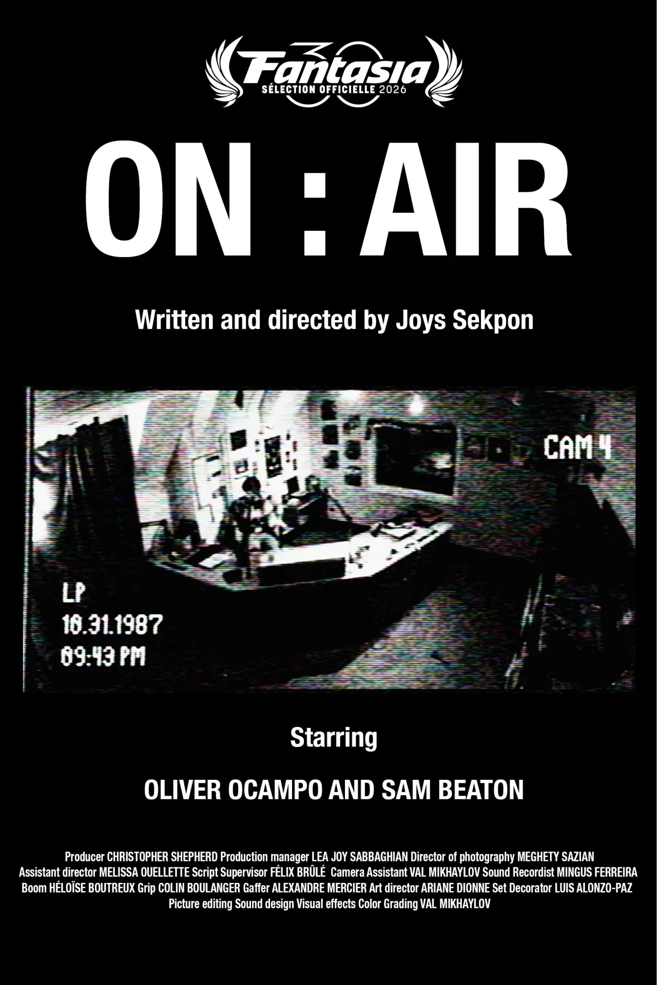 Plakat filmowy "ON AIR"