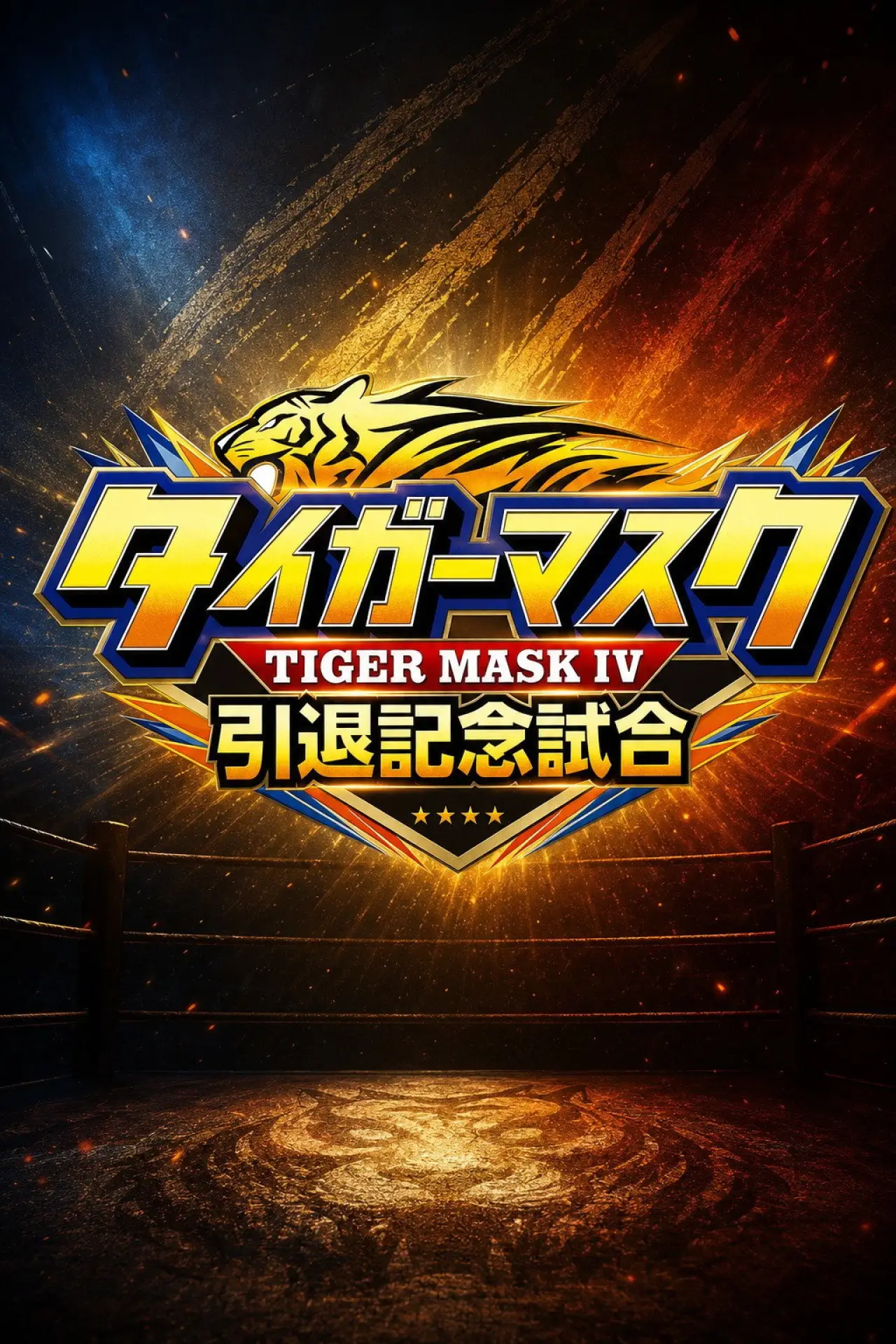 Plakat filmowy "NJPW Tiger Mask