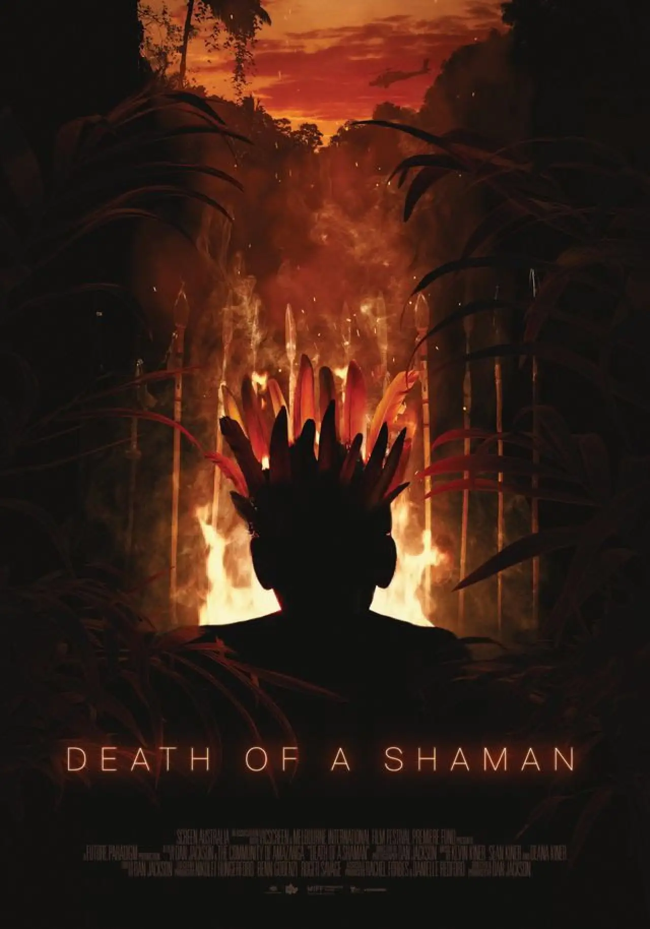 Plakat filmowy "Death of a Shaman"