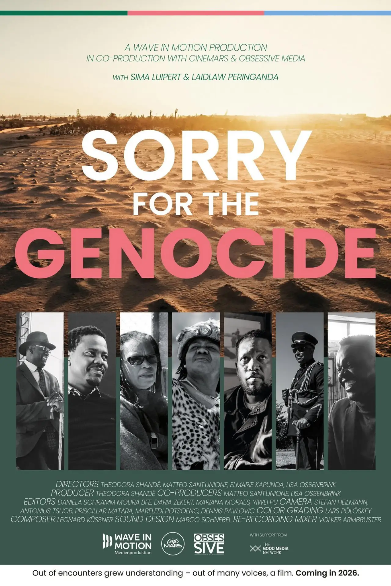 Plakat filmowy "Sorry for the Genocide"