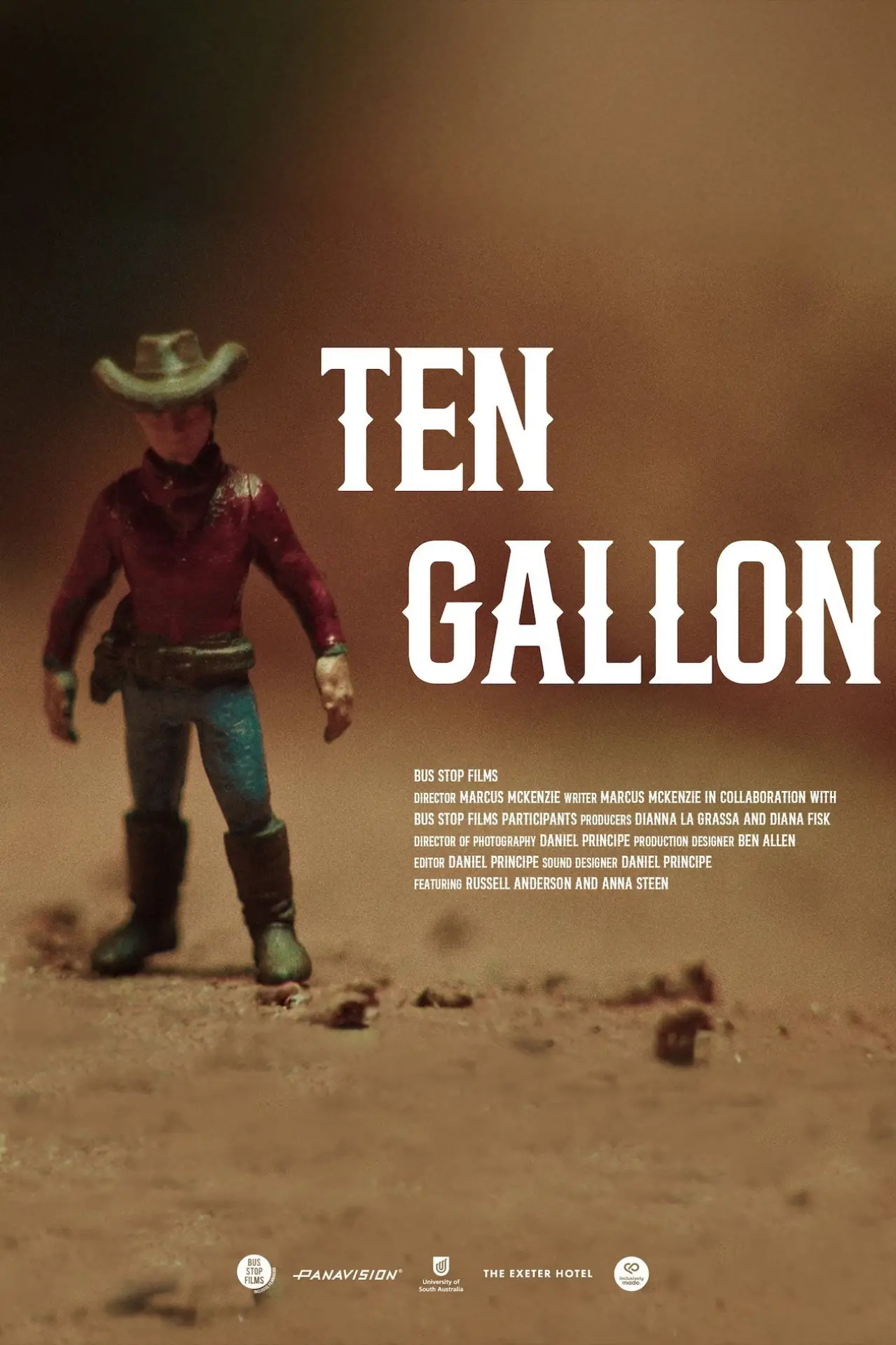 Plakat filmowy "Ten Gallon"
