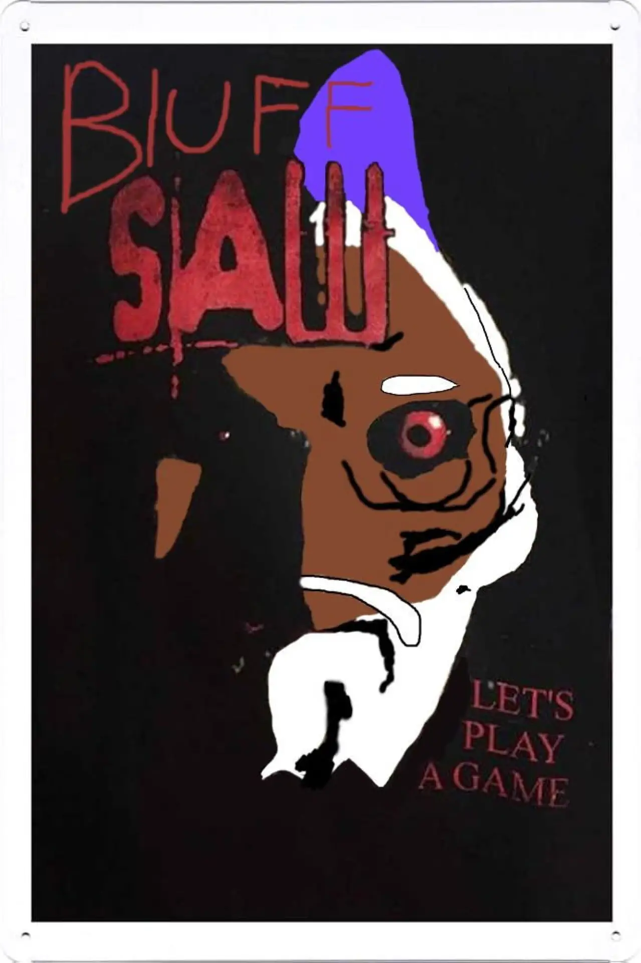 Plakat filmowy "Bluffsaw"