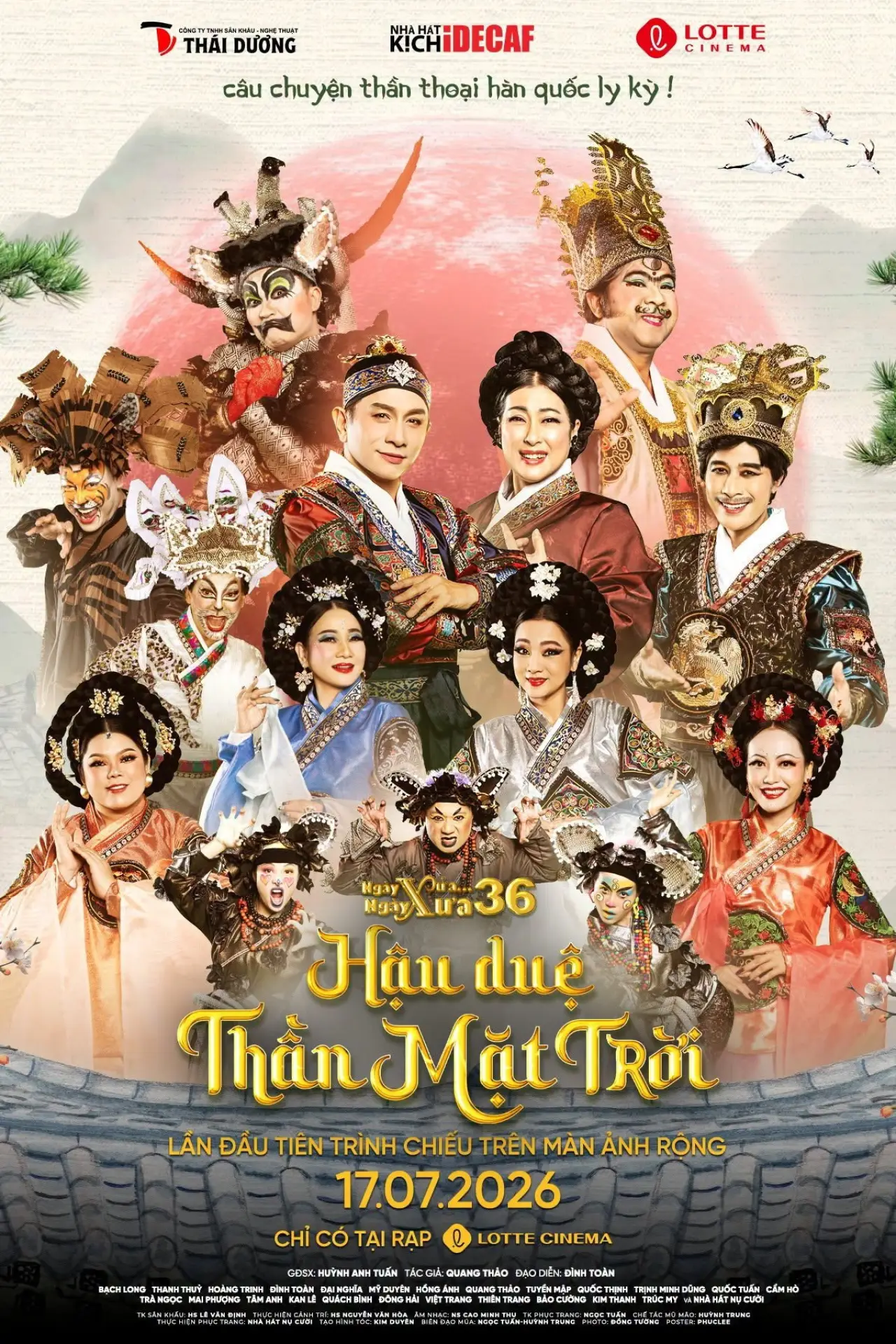 Plakat filmowy "Ngày Xửa Ngày Xưa 36: Hậu duệ Thần Mặt trời"